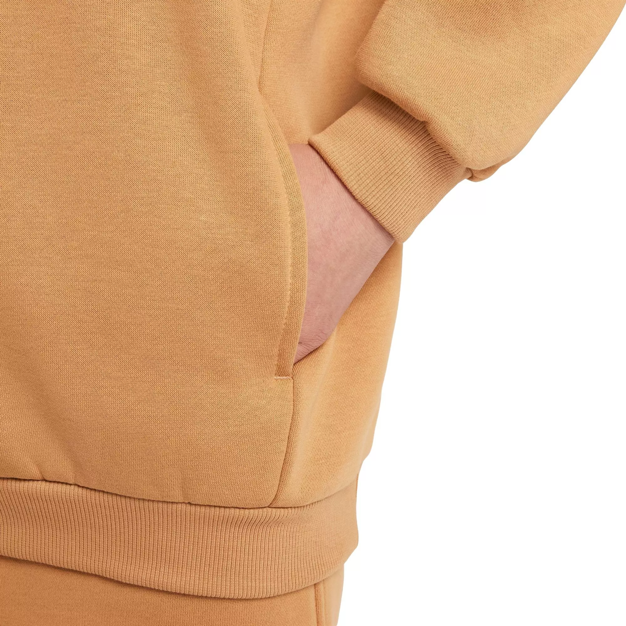 Nike Big Girls' Sportswear Club Fleece Oversized Pullover Hoodie - BROWN