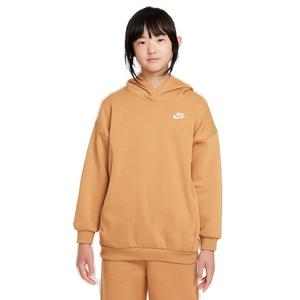 Nike Big Girls' Sportswear Club Fleece Oversized Pullover Hoodie
