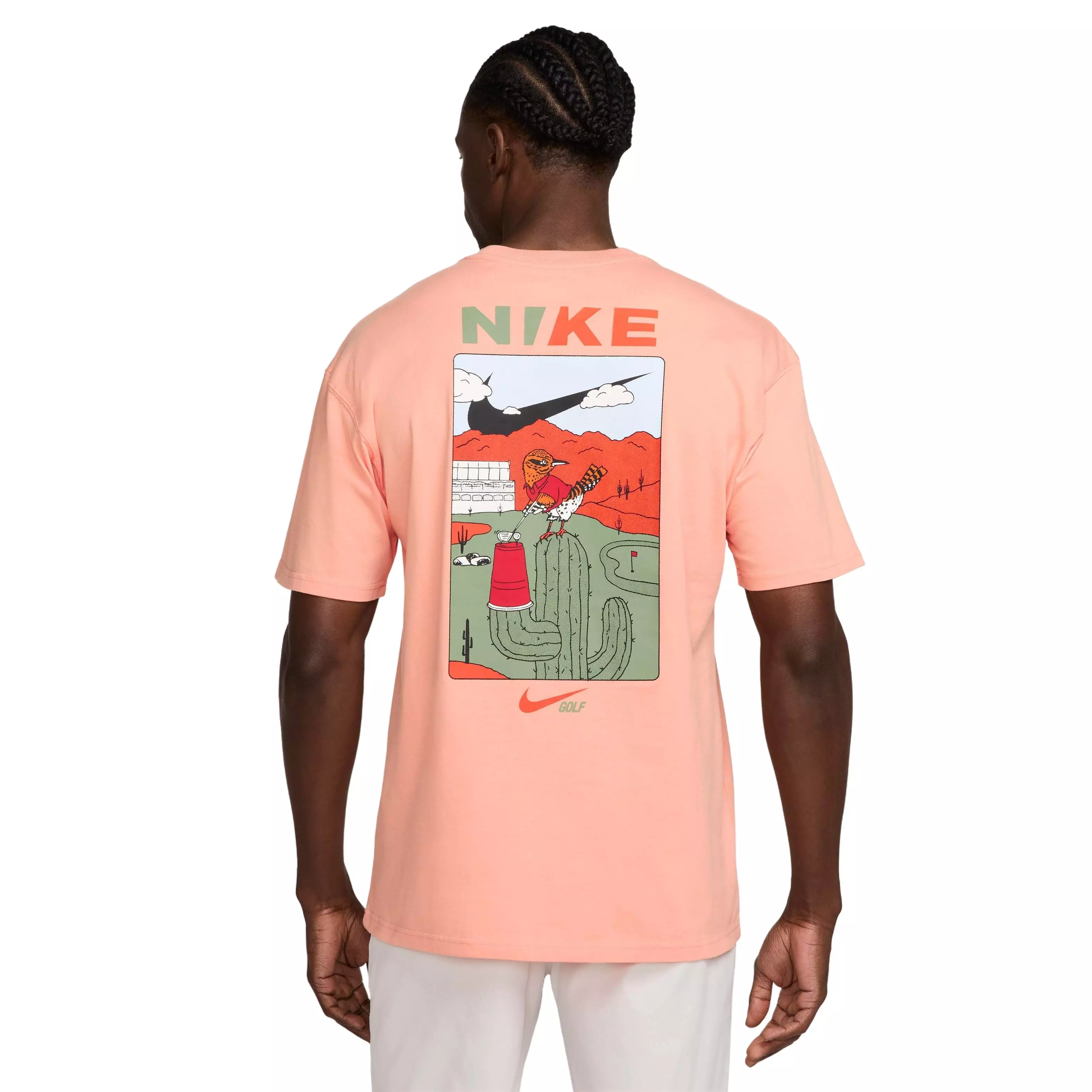 Nike Men's Max90 Golf OC T-Shirt - APRICOT