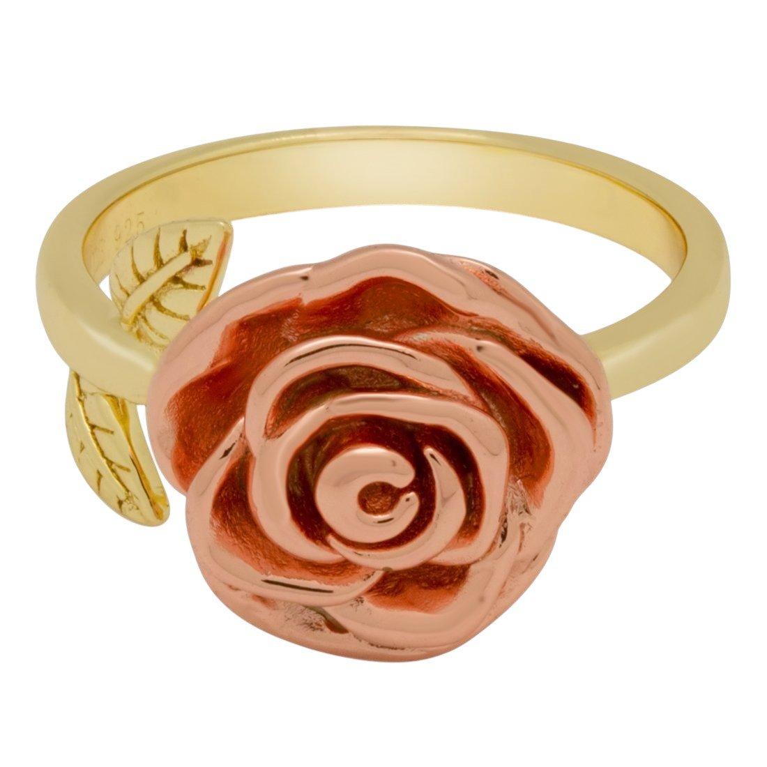 King Ice Roses are Red Ring - 14K/ROSE GOLD