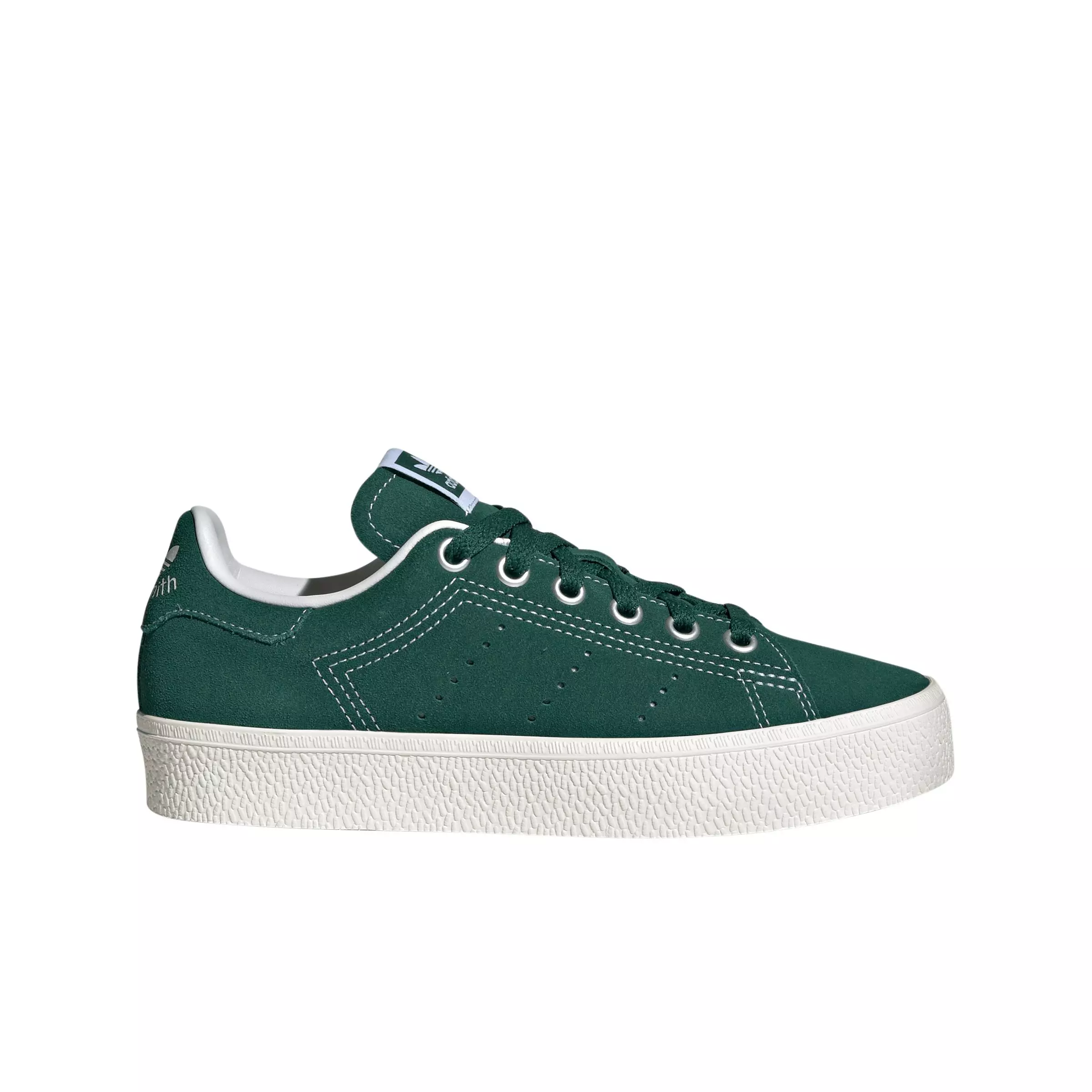 adidas Originals Stan Smith "Collegiate Green/Cloud White/Gum 3" Grade School Boys' Shoe - GREEN/WHITE/GUM 3
