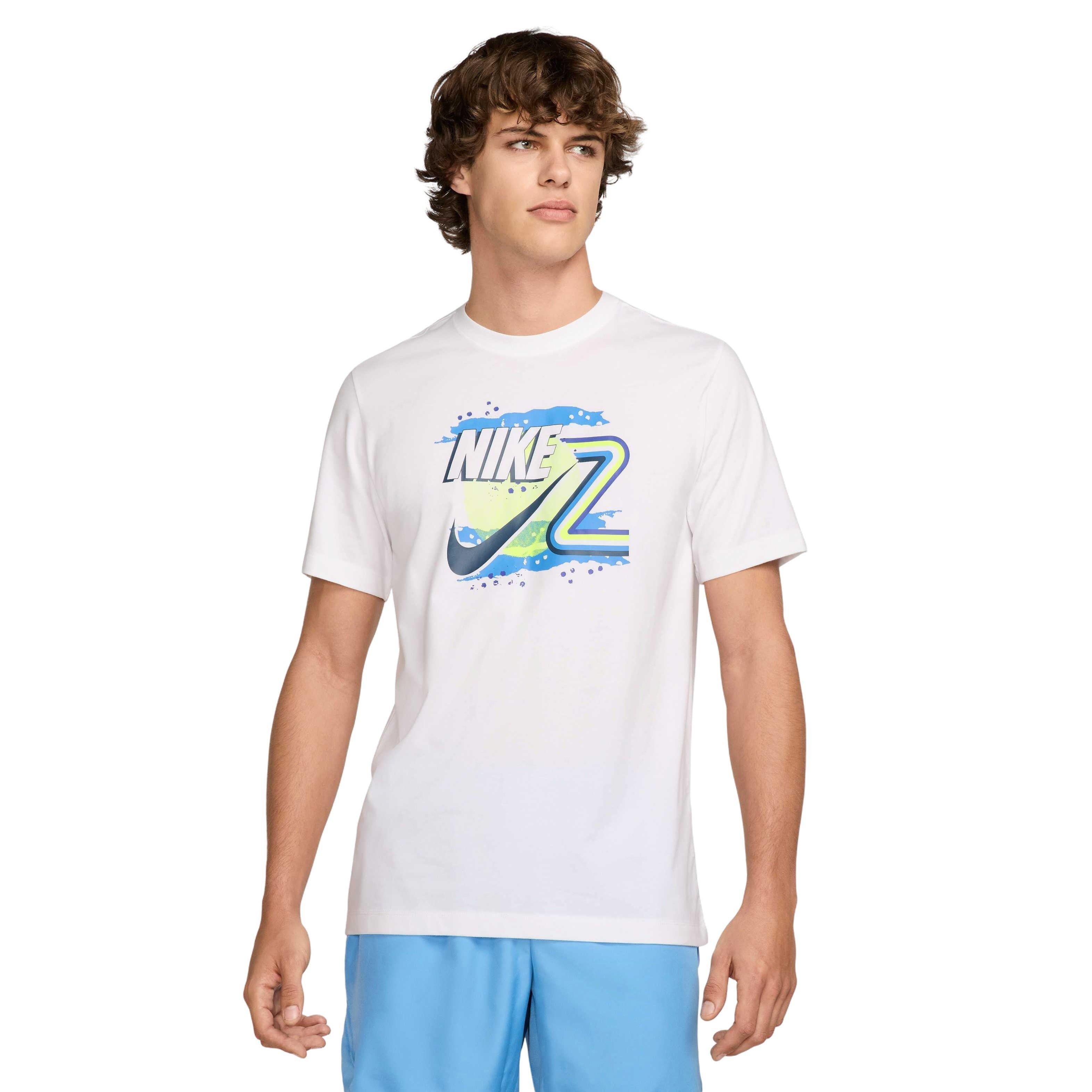 NikeCourt Men's Dri-FIT SP25 Tennis T-Shirt -White - WHITE Thumbnail View 1