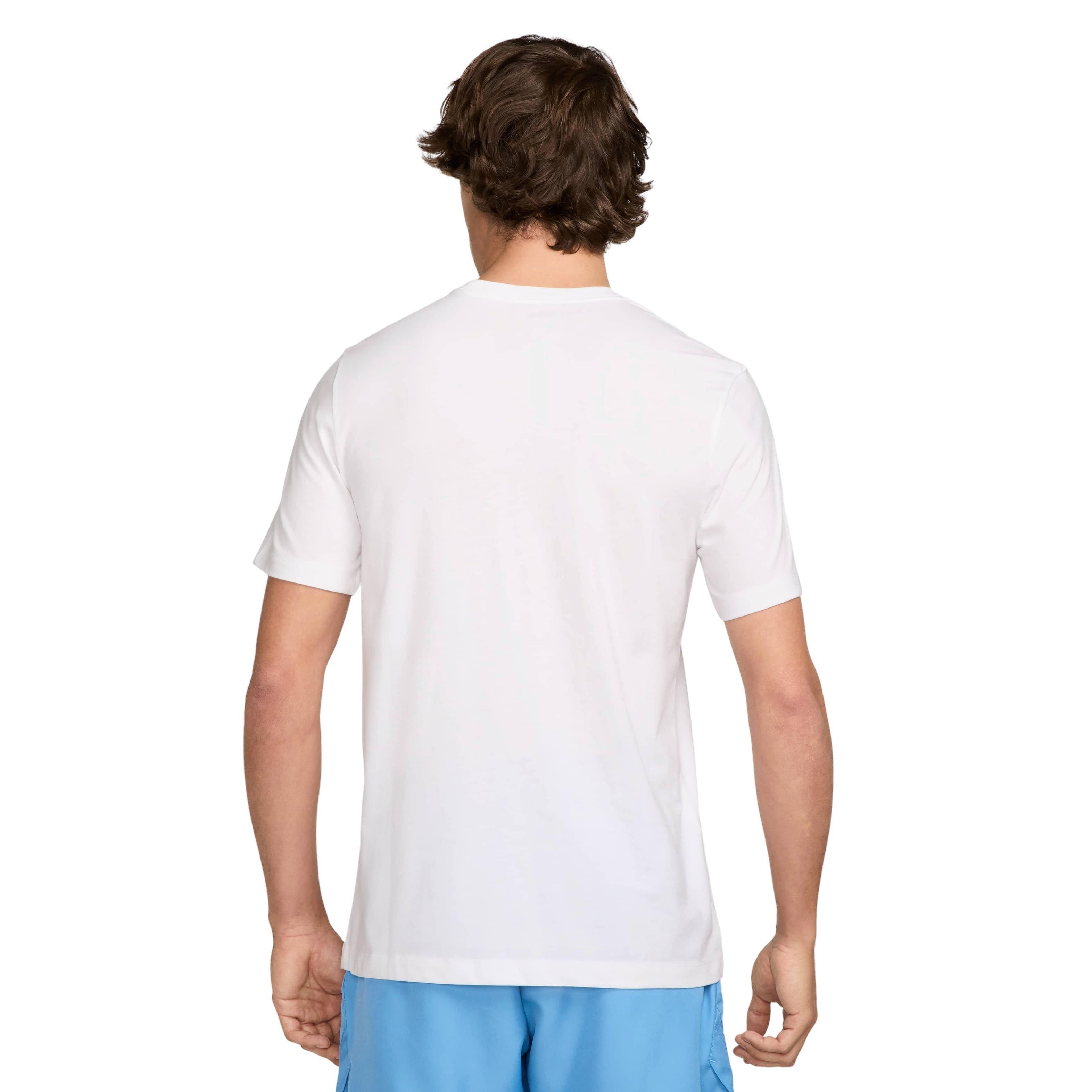 NikeCourt Men's Dri-FIT SP25 Tennis T-Shirt -White - WHITE Thumbnail View 2