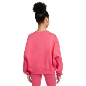 Nike Big Girls' Sportswear Club Fleece Boxy Crew-Neck Sweatshirt