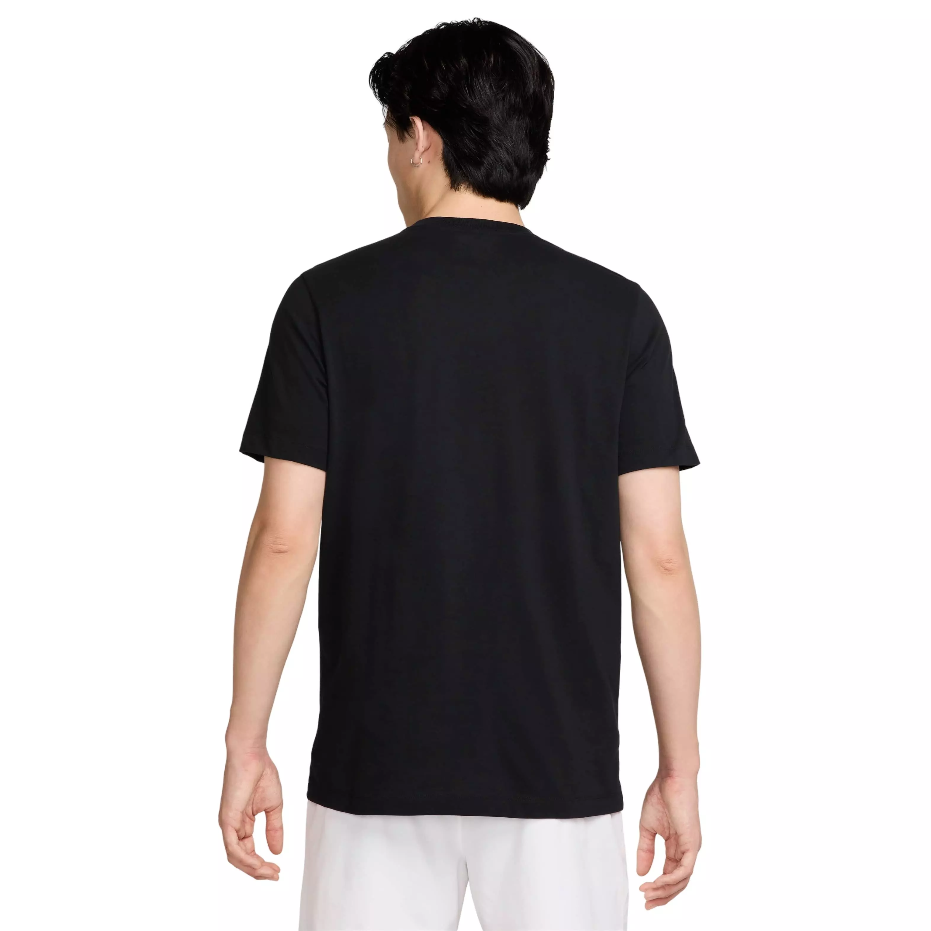 NikeCourt Men's Dri-FIT OC Tennis T-Shirt - BLACK