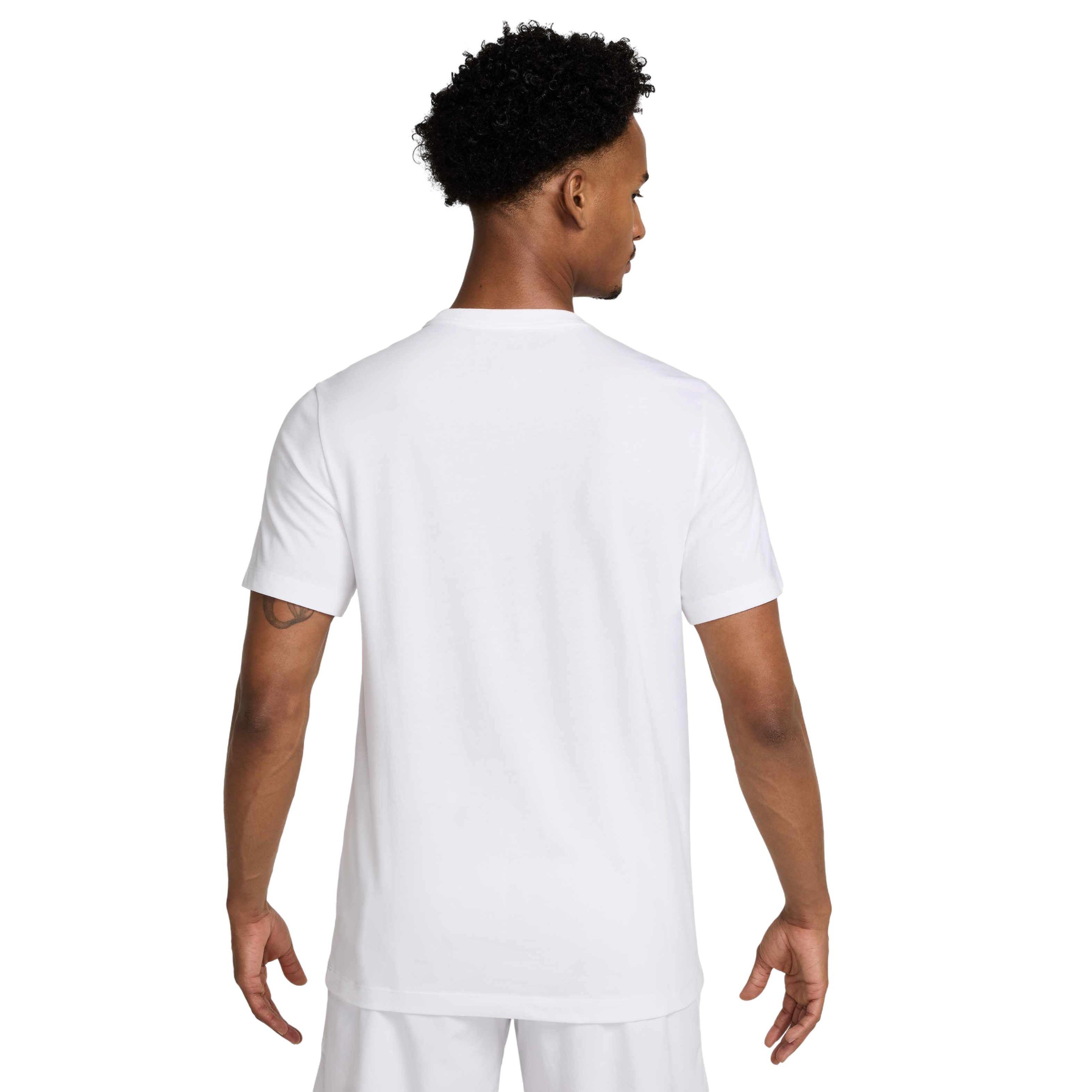 NikeCourt Men's Dri-FIT OC Tennis T-Shirt - WHITE Thumbnail View 2