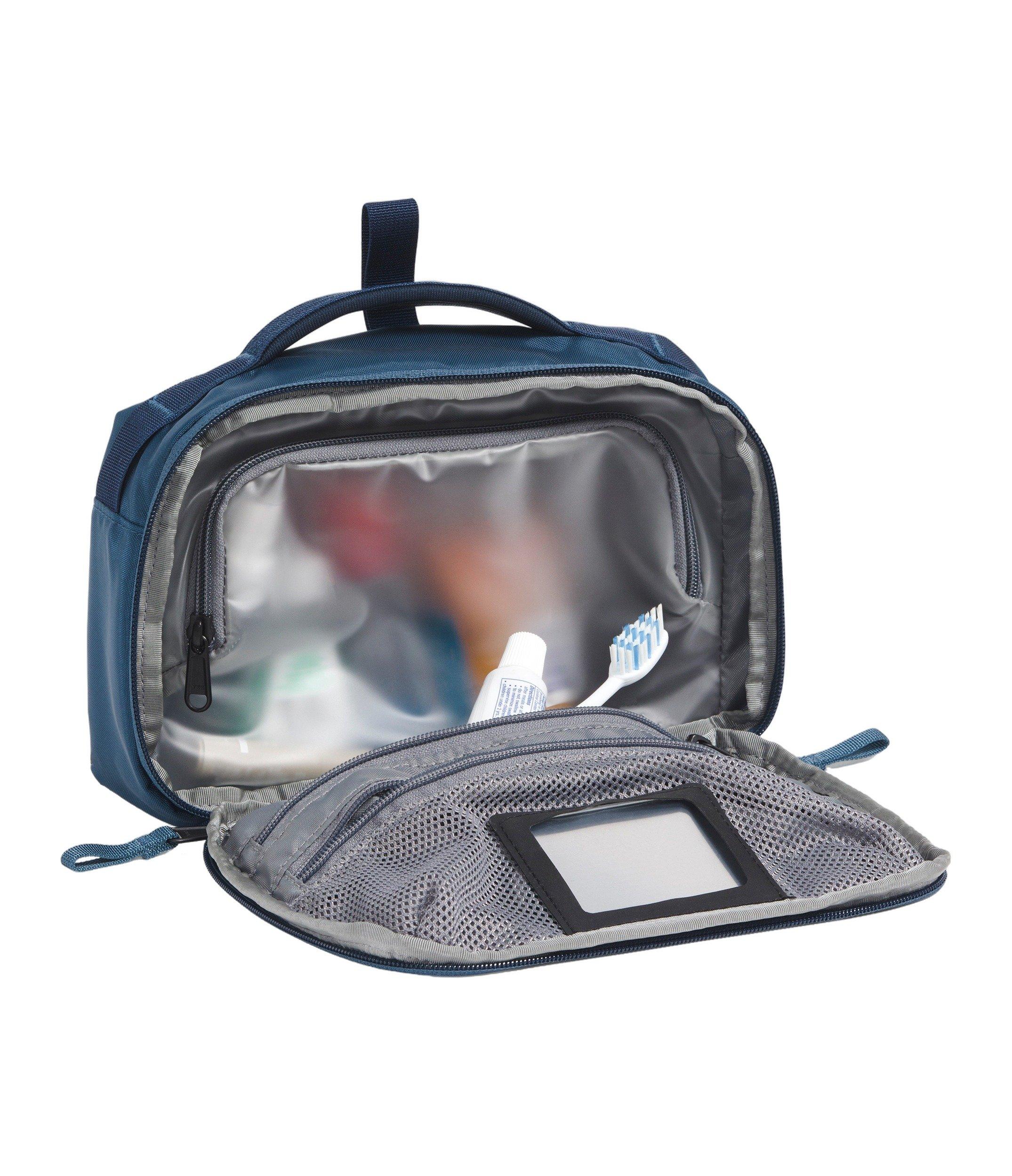 The North Face Base Camp Voyager Toiletry Kit-Shady Blue/Summit Navy - BLUE/NAVY Thumbnail View 3