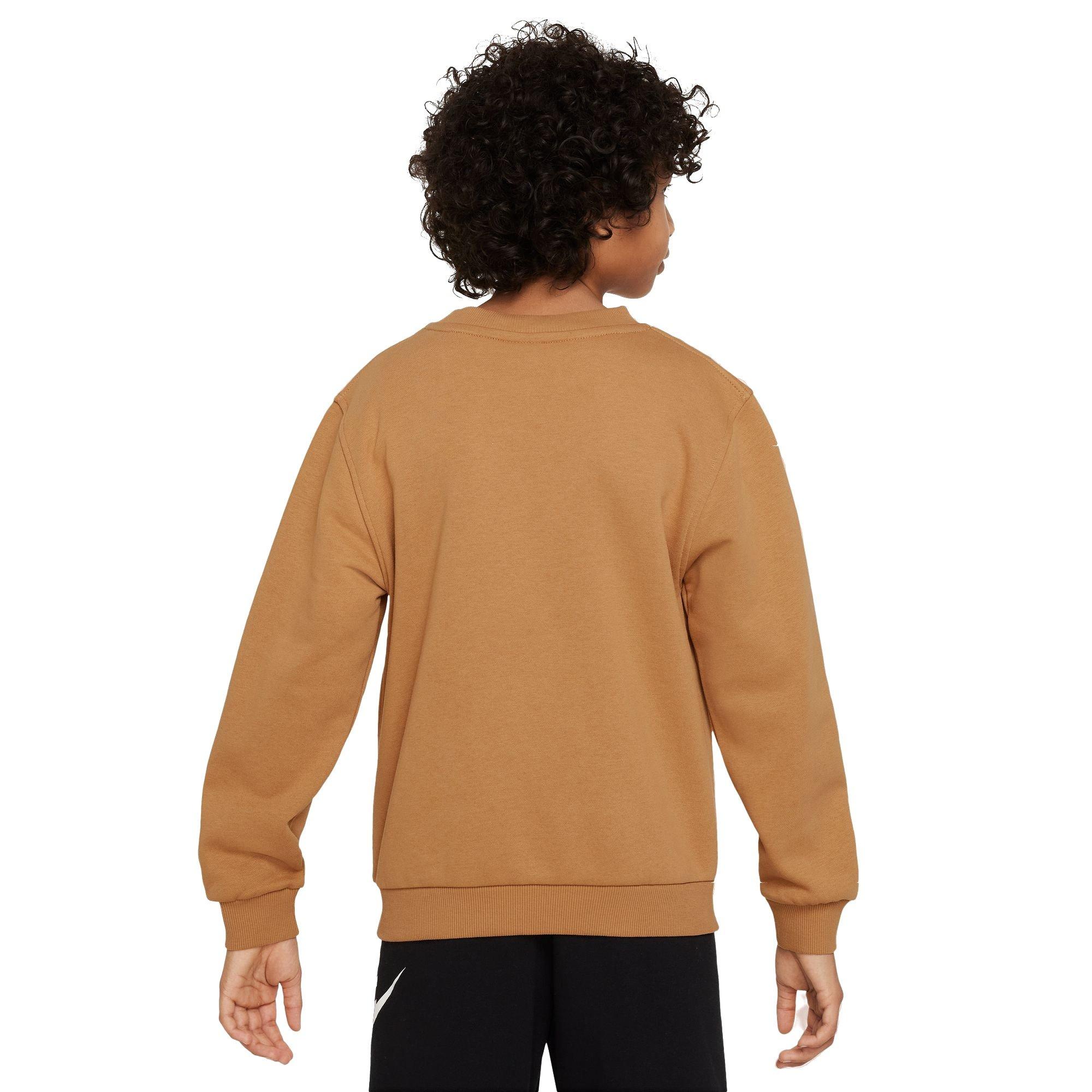 Nike Sportswear Club French Terry Crew-Neck Big Kids' Sweatshirt