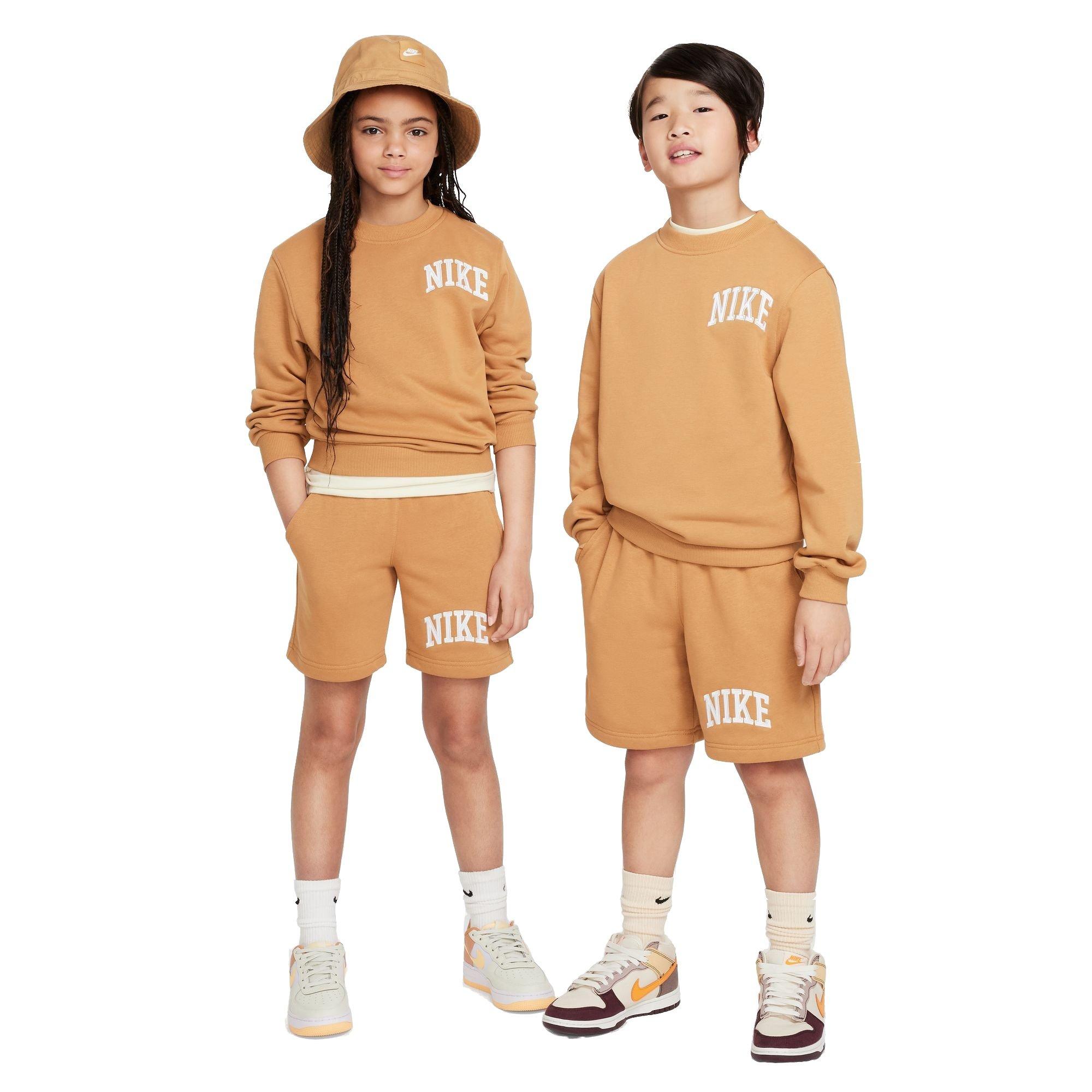 Nike Sportswear Club French Terry Crew-Neck Big Kids' Sweatshirt