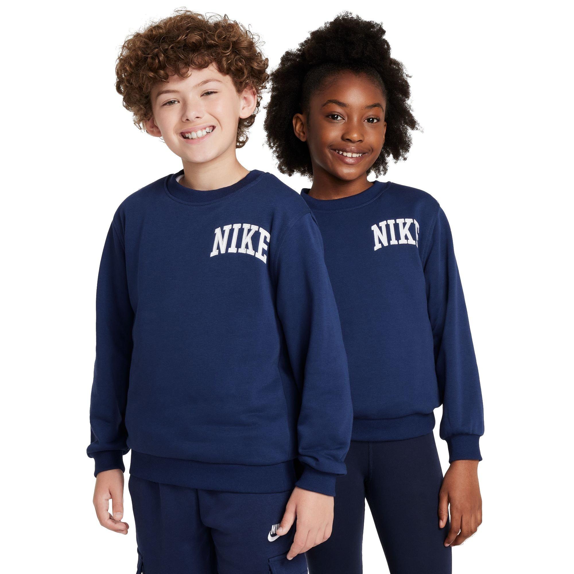 Nike Sportswear Club French Terry Crew-Neck Big Kids' Sweatshirt