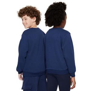 Nike Big Kids' Sportswear Club French Terry Crew-Neck Sweatshirt