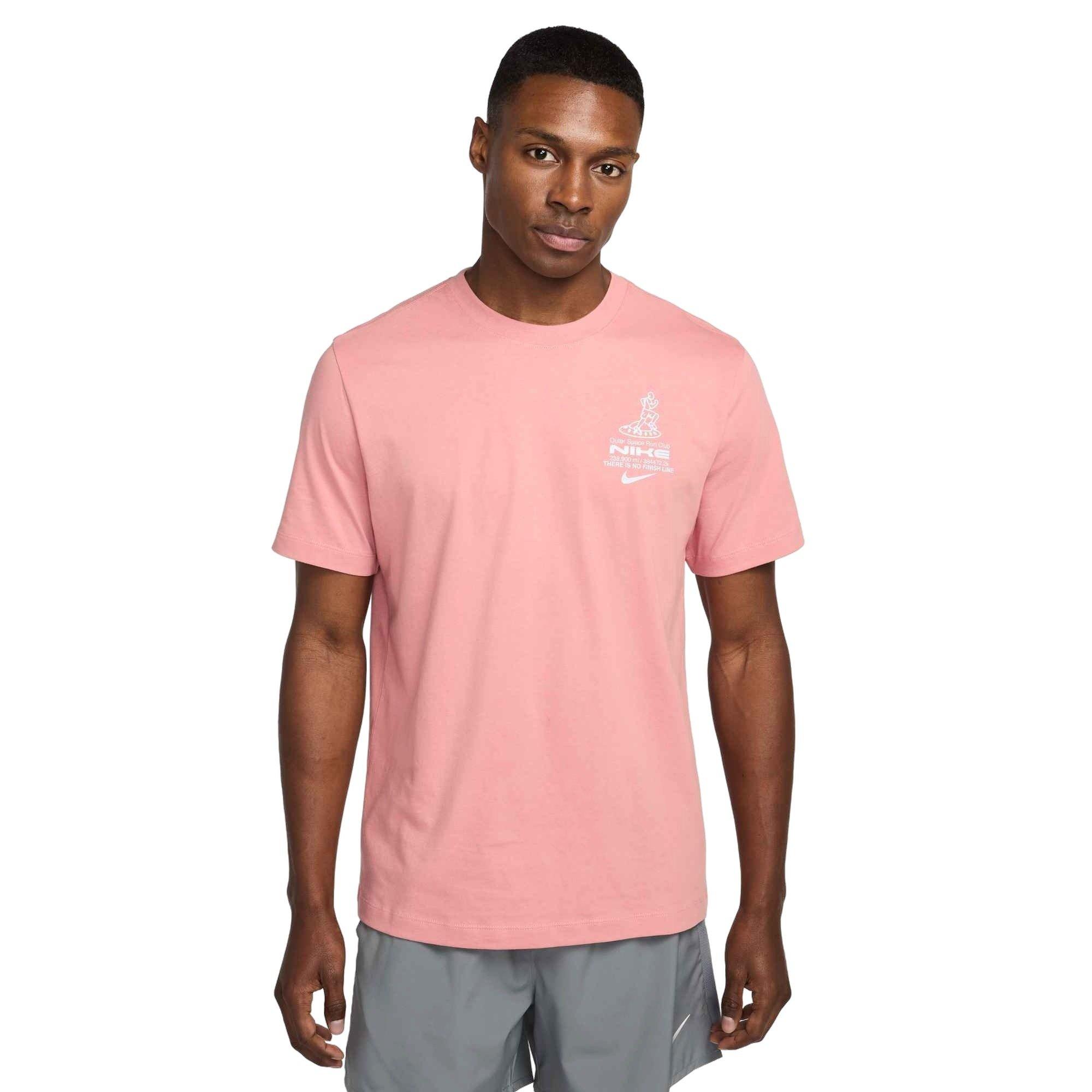 Nike Men's IYKYK Running T-Shirt -Pink