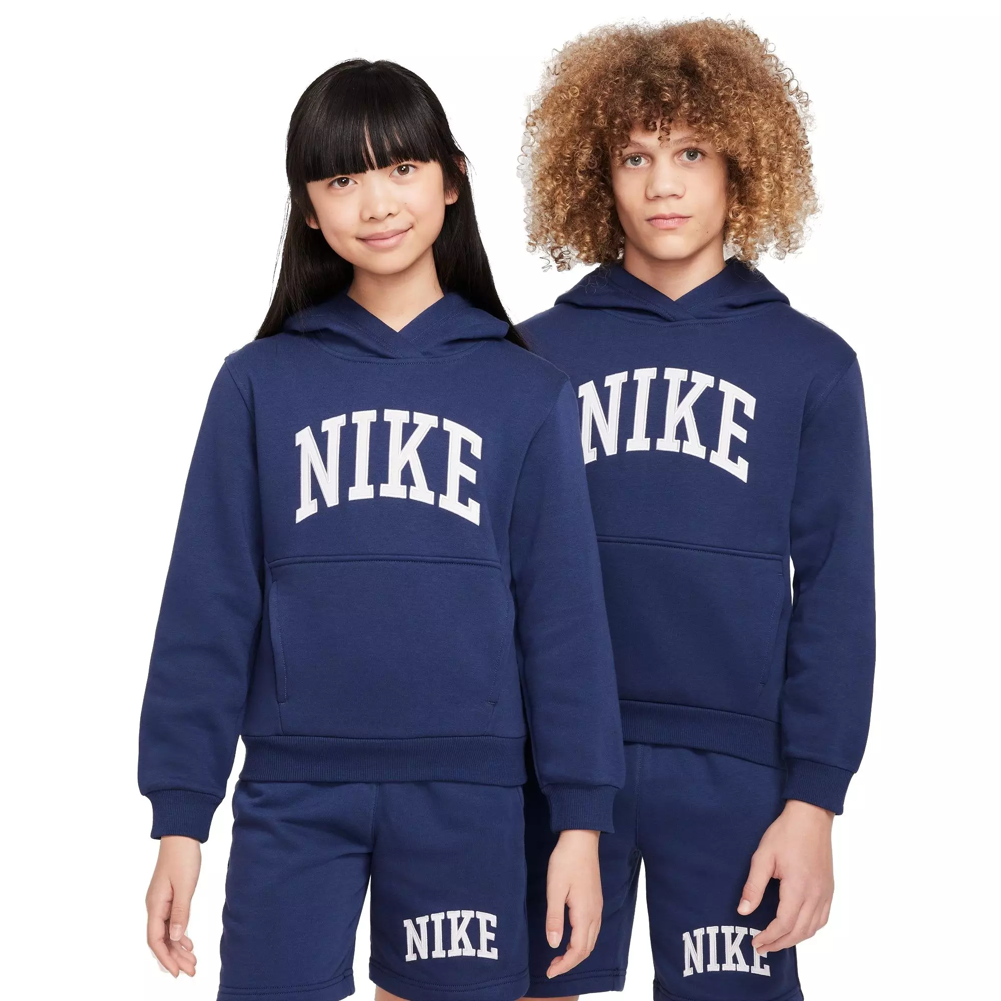 Nike Big Kids' Sportswear Club Fleece Hoodie - BLUE