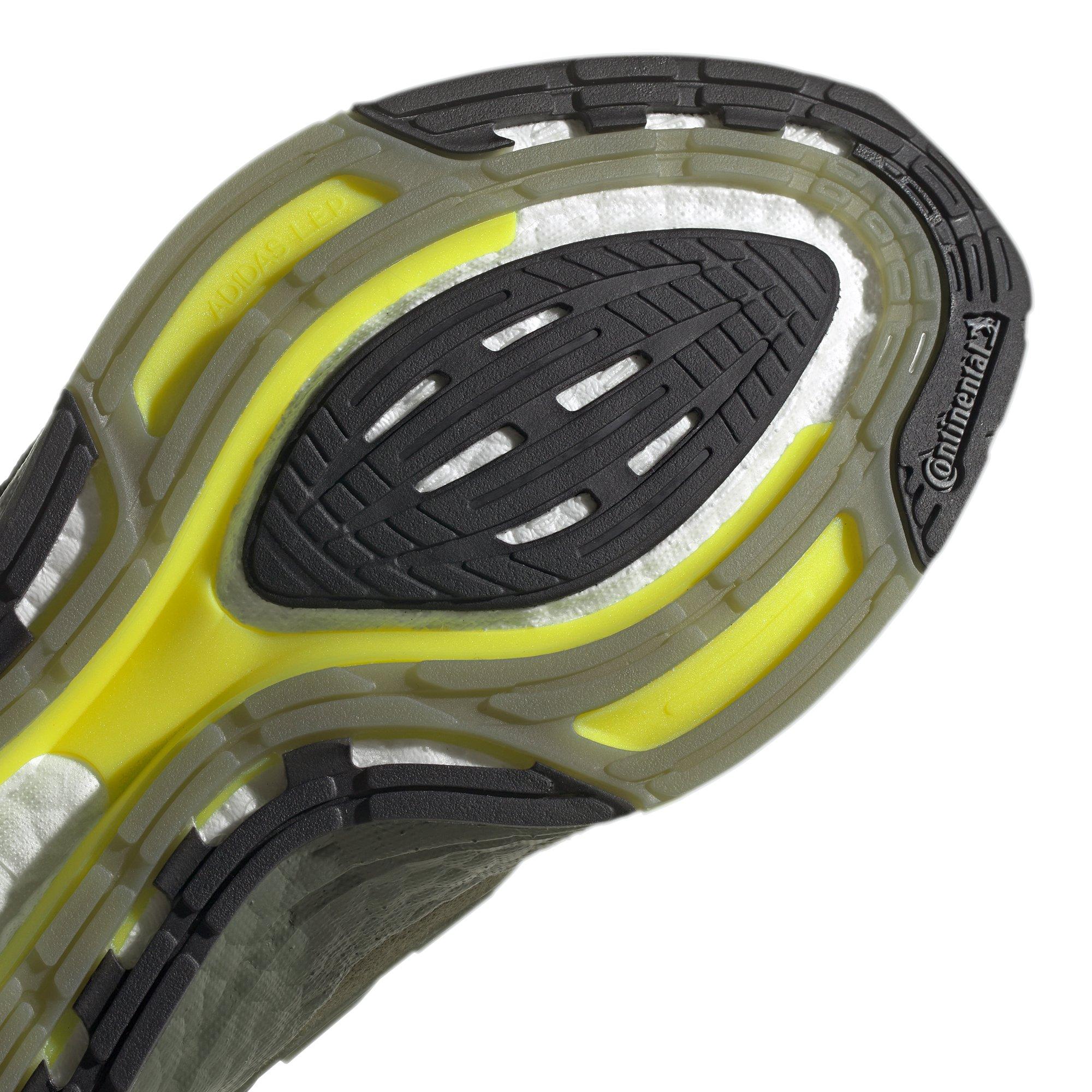 adidas Ultraboost 21 "Focus Olive/Focus Olive/Acid Yellow" Men's Running Shoe - OLIVE Thumbnail View 8