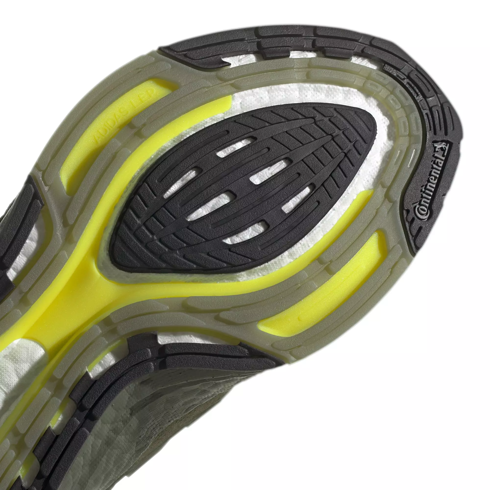 adidas Ultraboost 21 "Focus Olive/Focus Olive/Acid Yellow" Men's Running Shoe - OLIVE