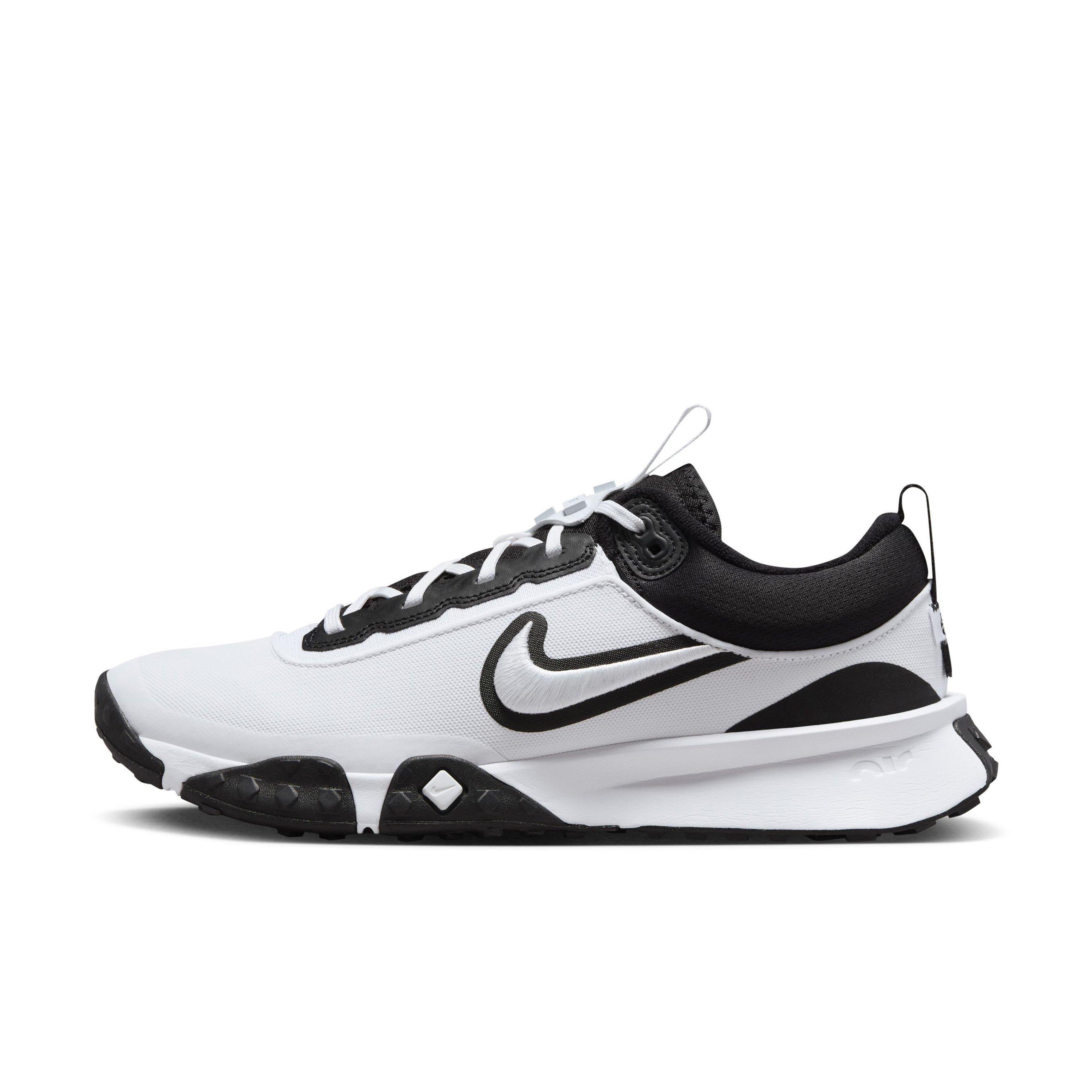 Nike Air Diamond Varsity Turf "White/Black" Men's Baseball Shoe - WHITE/BLACK Thumbnail View 2