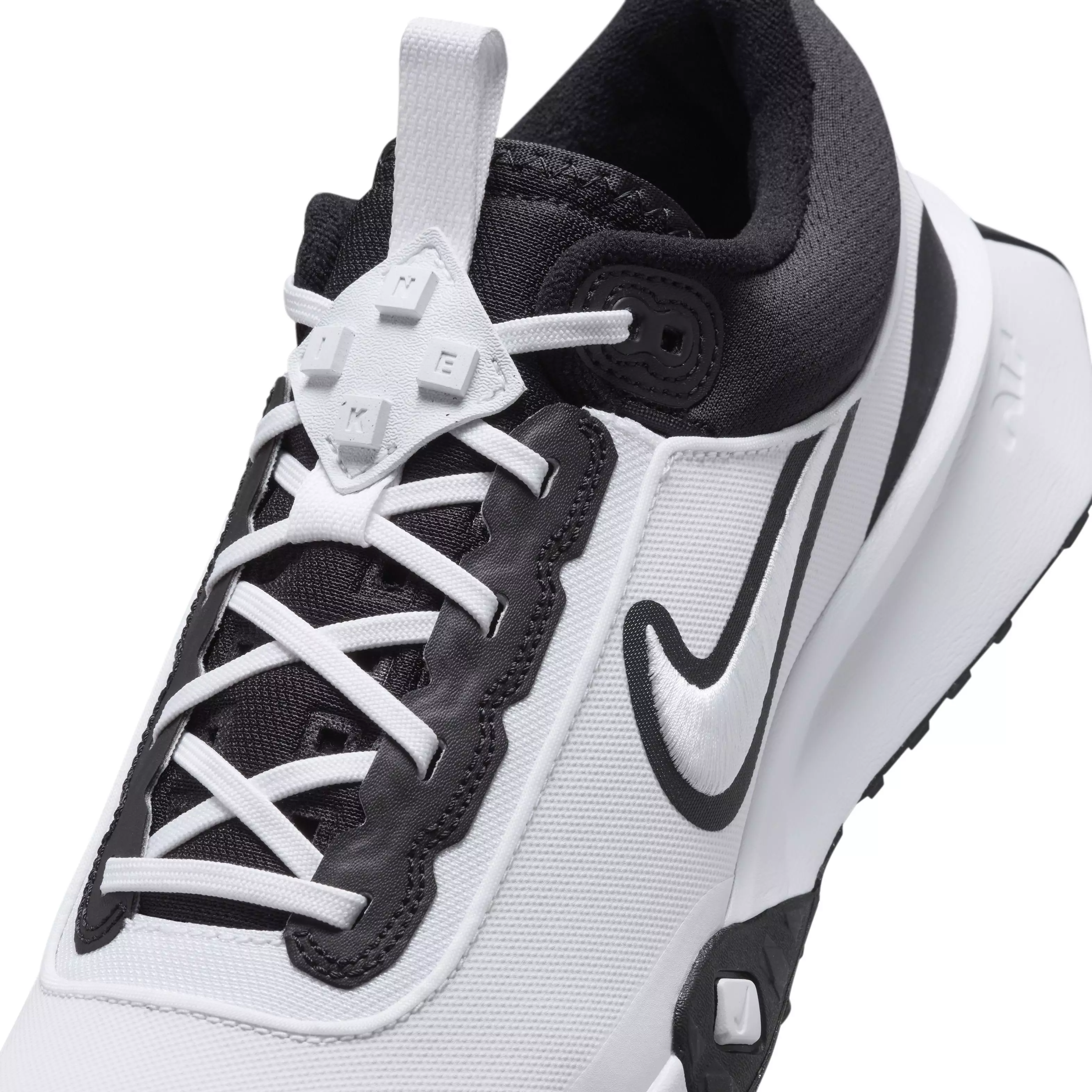 Nike Air Diamond Varsity Turf "White/Black" Men's Baseball Shoe - WHITE/BLACK