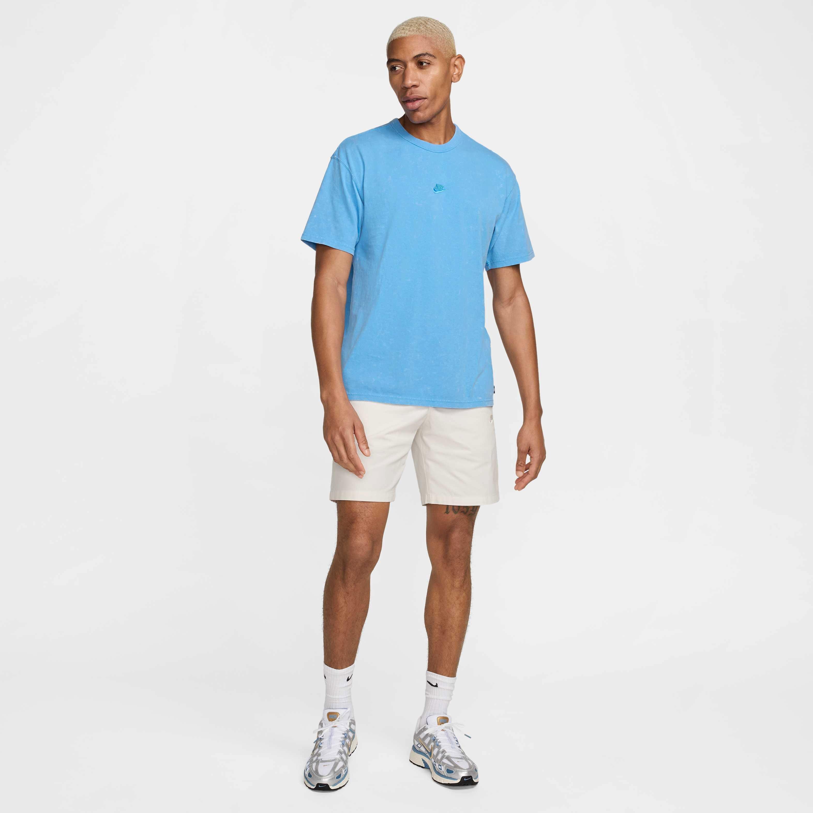 Nike Men's Sportswear Premium Essentials Max90 T-Shirt - BLUE Thumbnail View 7