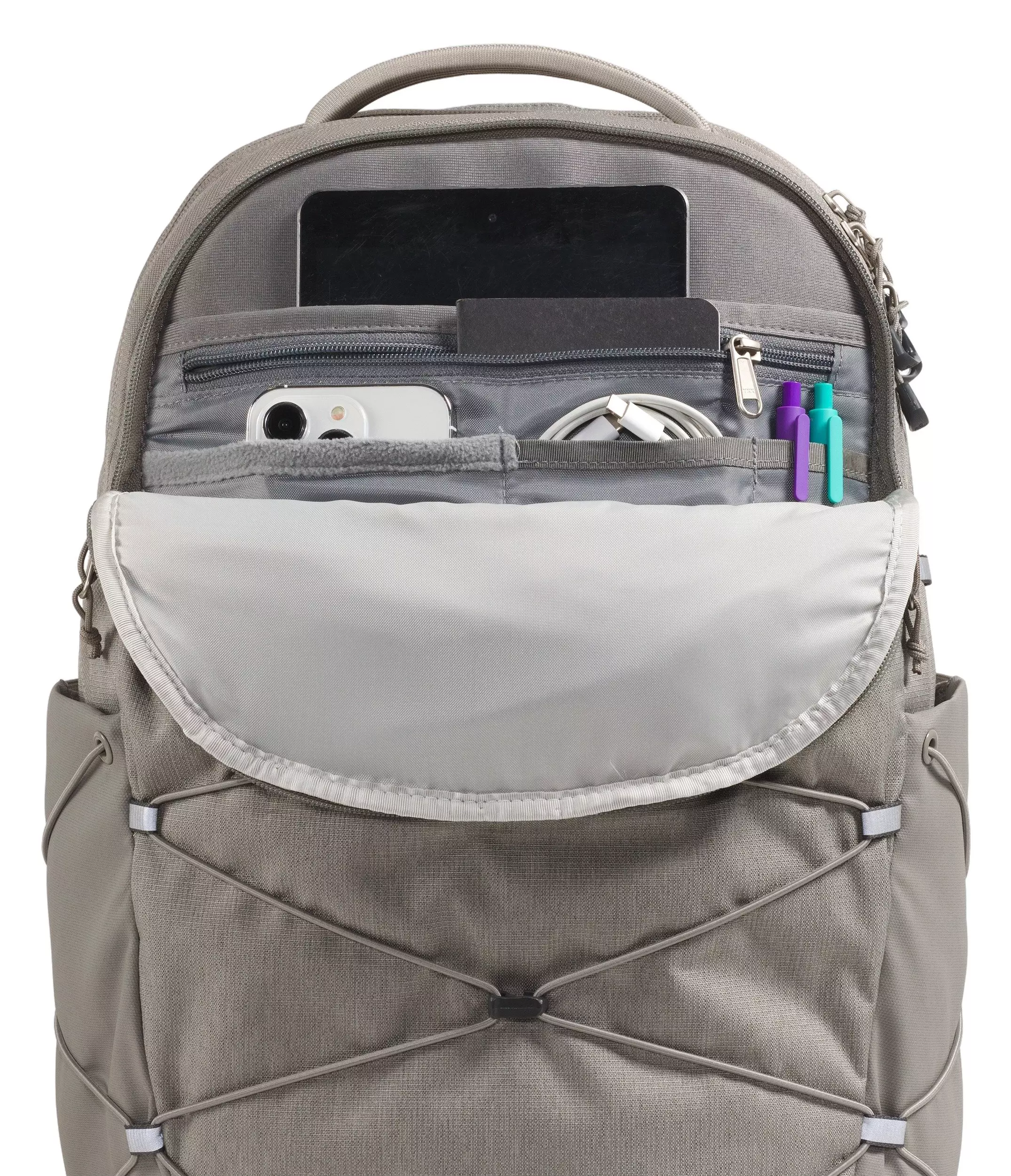 The North Face Borealis Backpack-Grey - GREY