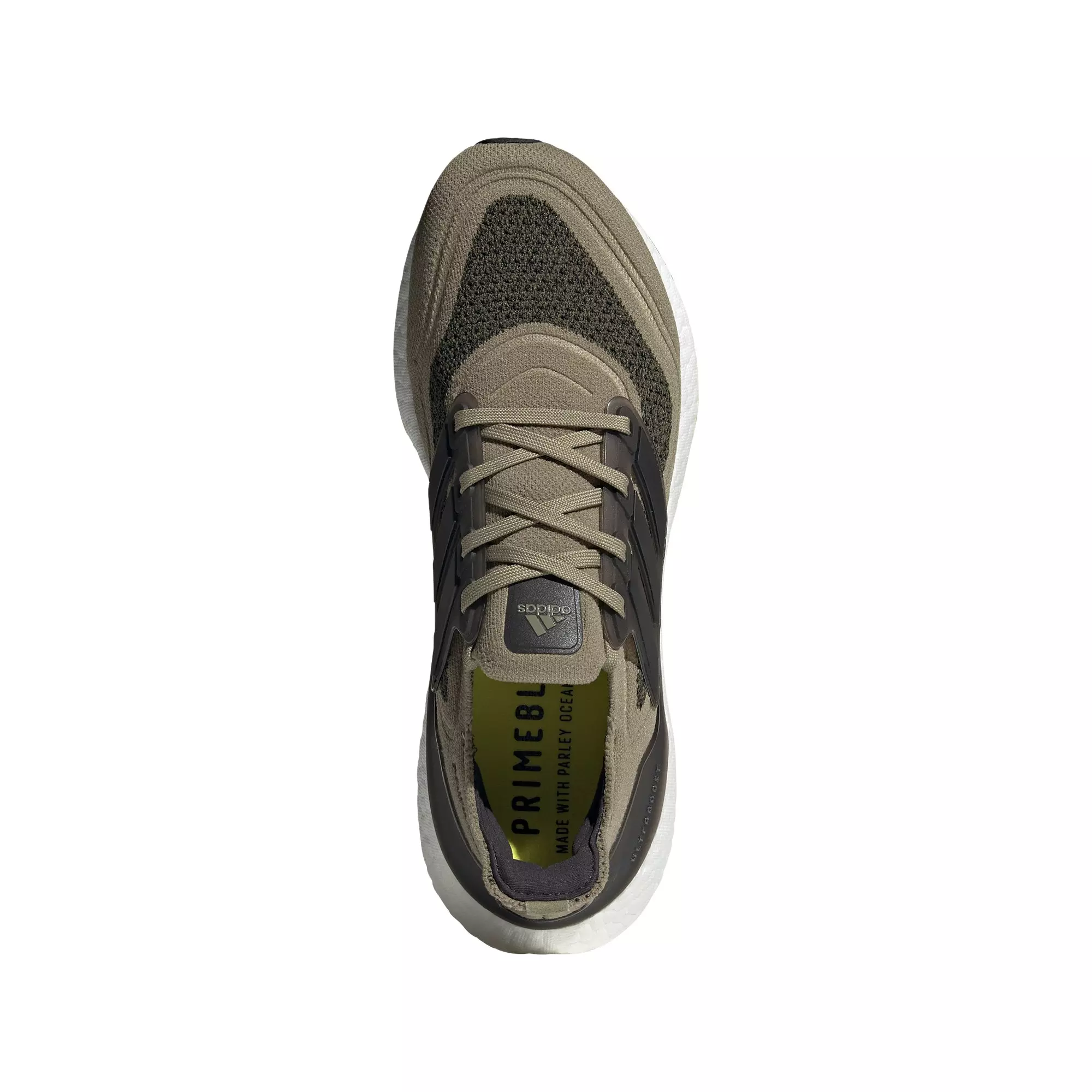 adidas Ultraboost 21 "Orbit Green/Core Black/Acid Yellow" Men's Running Shoe - GREEN/BLACK