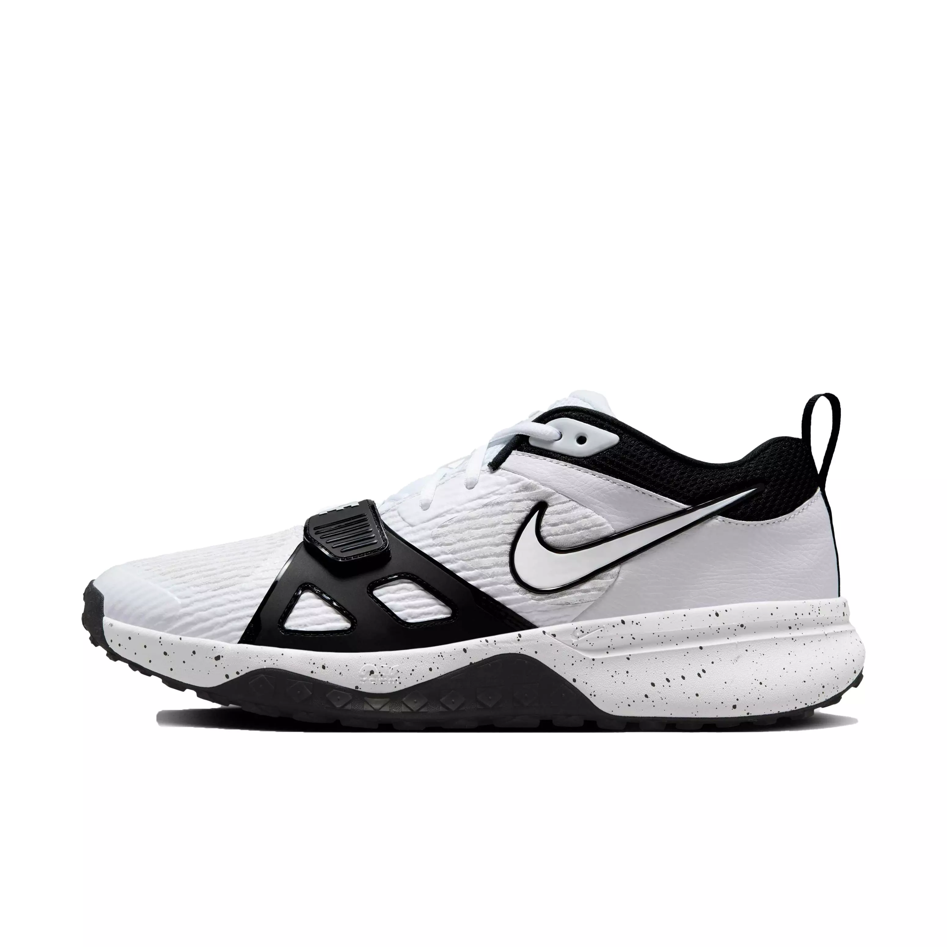 Nike Air Zoom Diamond Elite Turf "White/Black" Men's Baseball Shoe - WHITE/BLACK