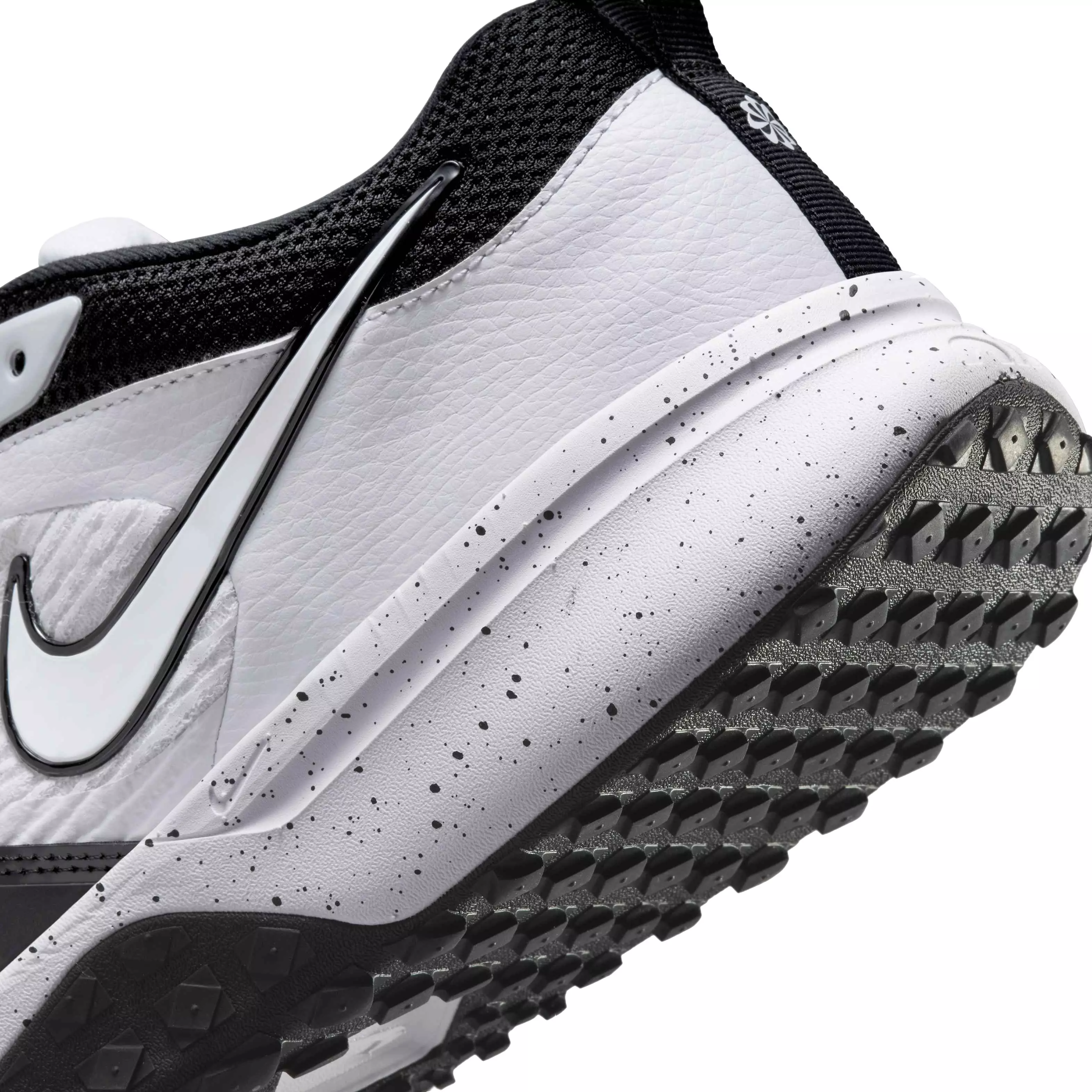 Nike Air Zoom Diamond Elite Turf "White/Black" Men's Baseball Shoe - WHITE/BLACK