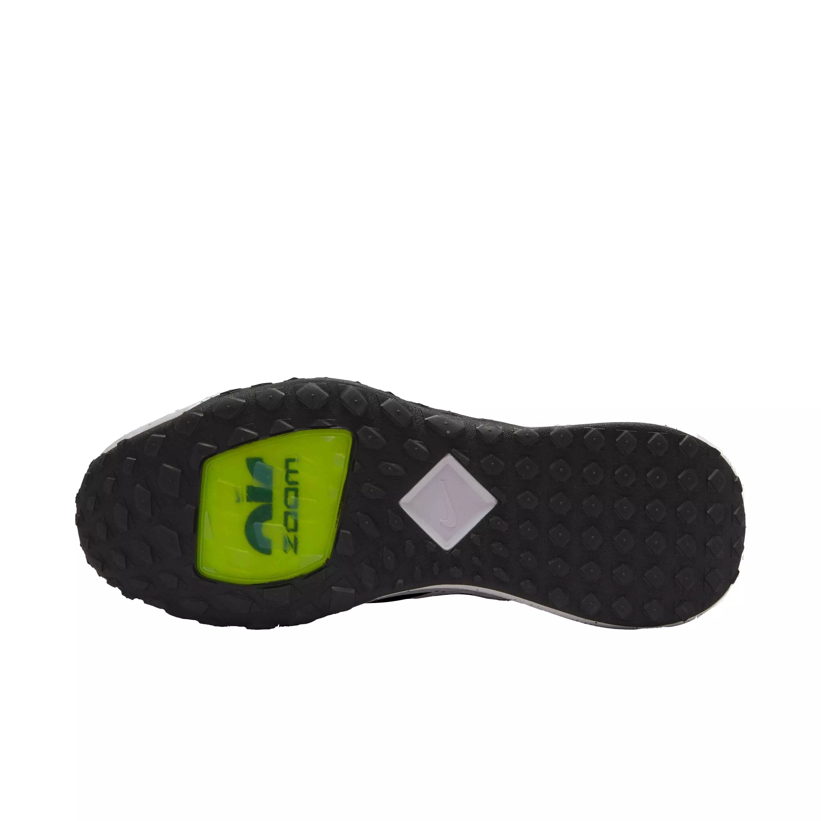 Nike Air Zoom Diamond Elite Turf "White/Black" Men's Baseball Shoe - WHITE/BLACK