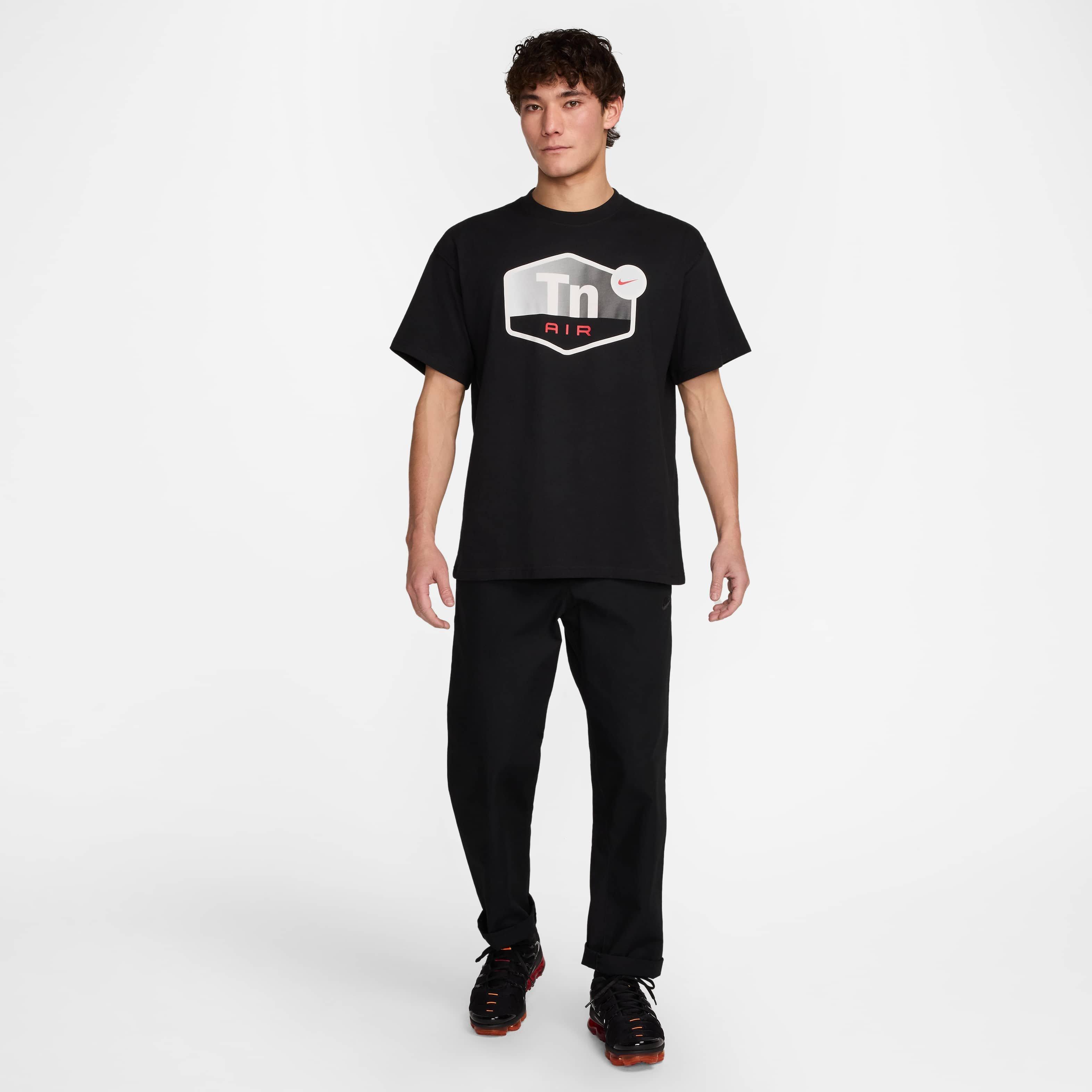 Nike Men's Sportswear Max90 FW Connect T-Shirt - BLACK Thumbnail View 5