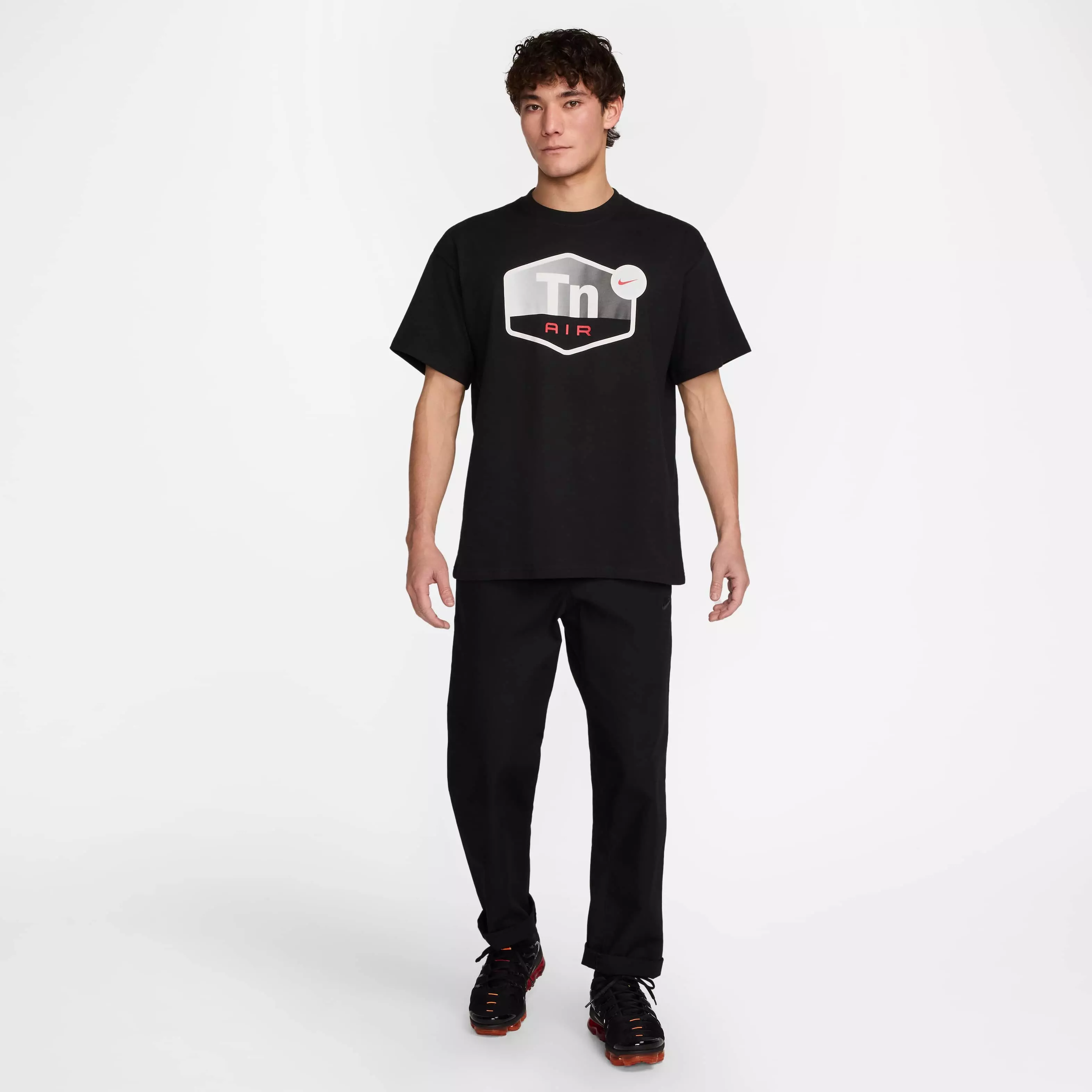 Nike Men's Sportswear Max90 FW Connect T-Shirt - BLACK