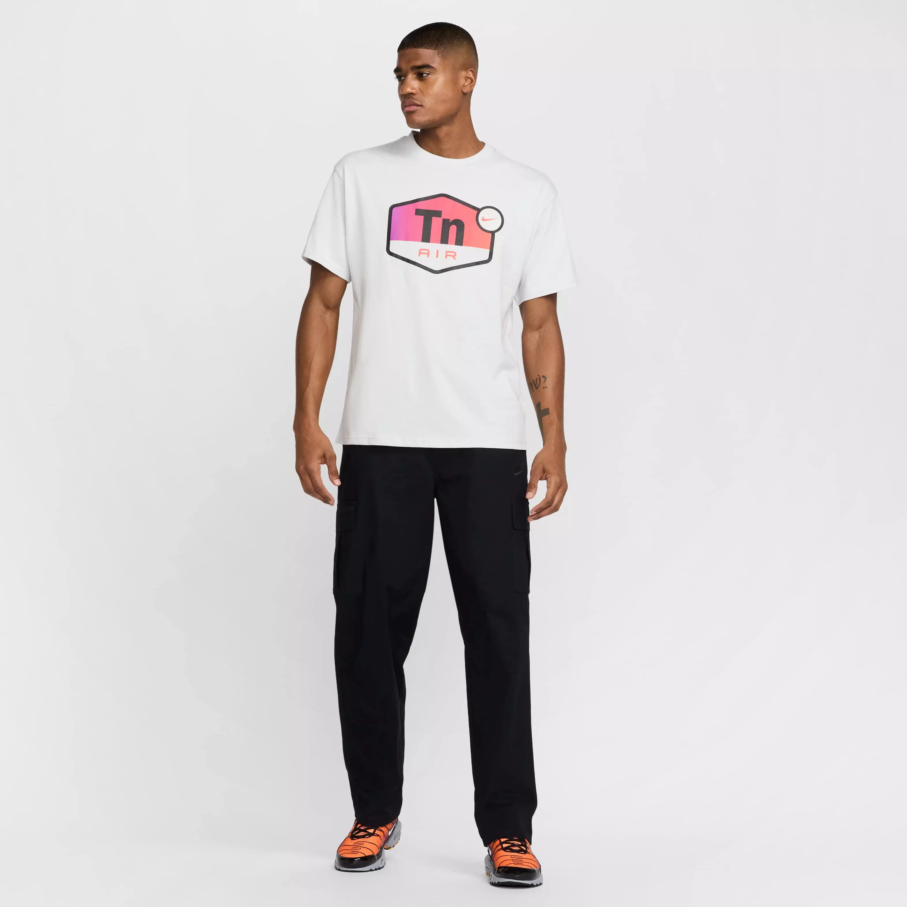 Nike Men's Sportswear Max90 FW Connect T-Shirt - GREY