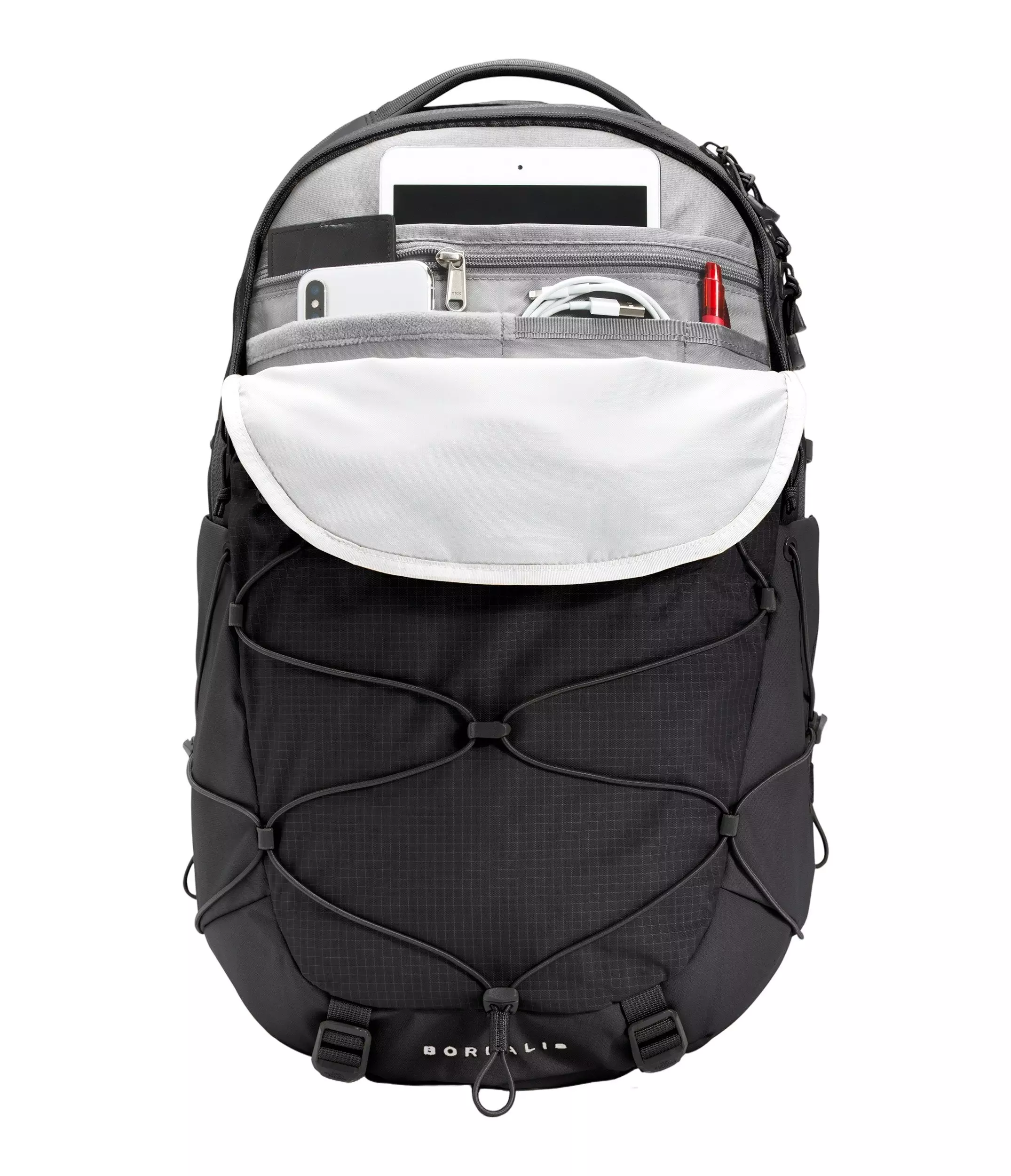 The North Face Borealis Backpack - TNF Black/TNF White - BLACK/WHITE