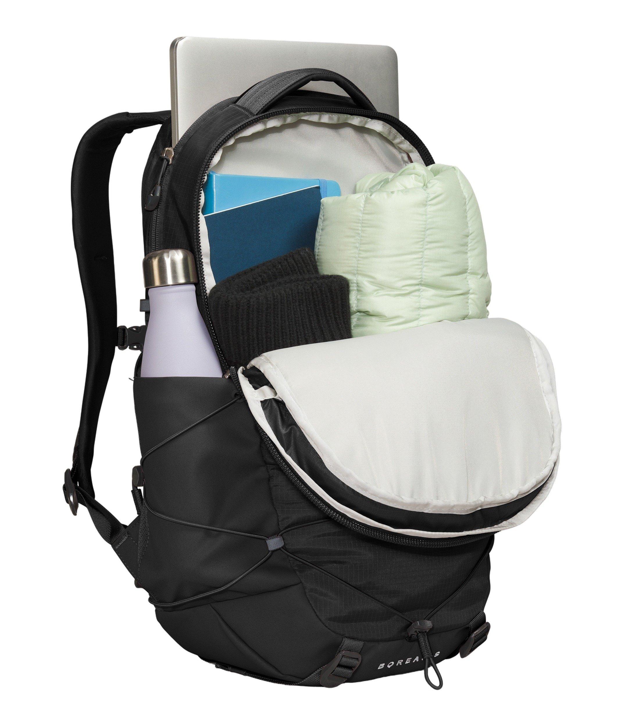 The North Face Borealis Backpack - TNF Black/TNF White - BLACK/WHITE Thumbnail View 5