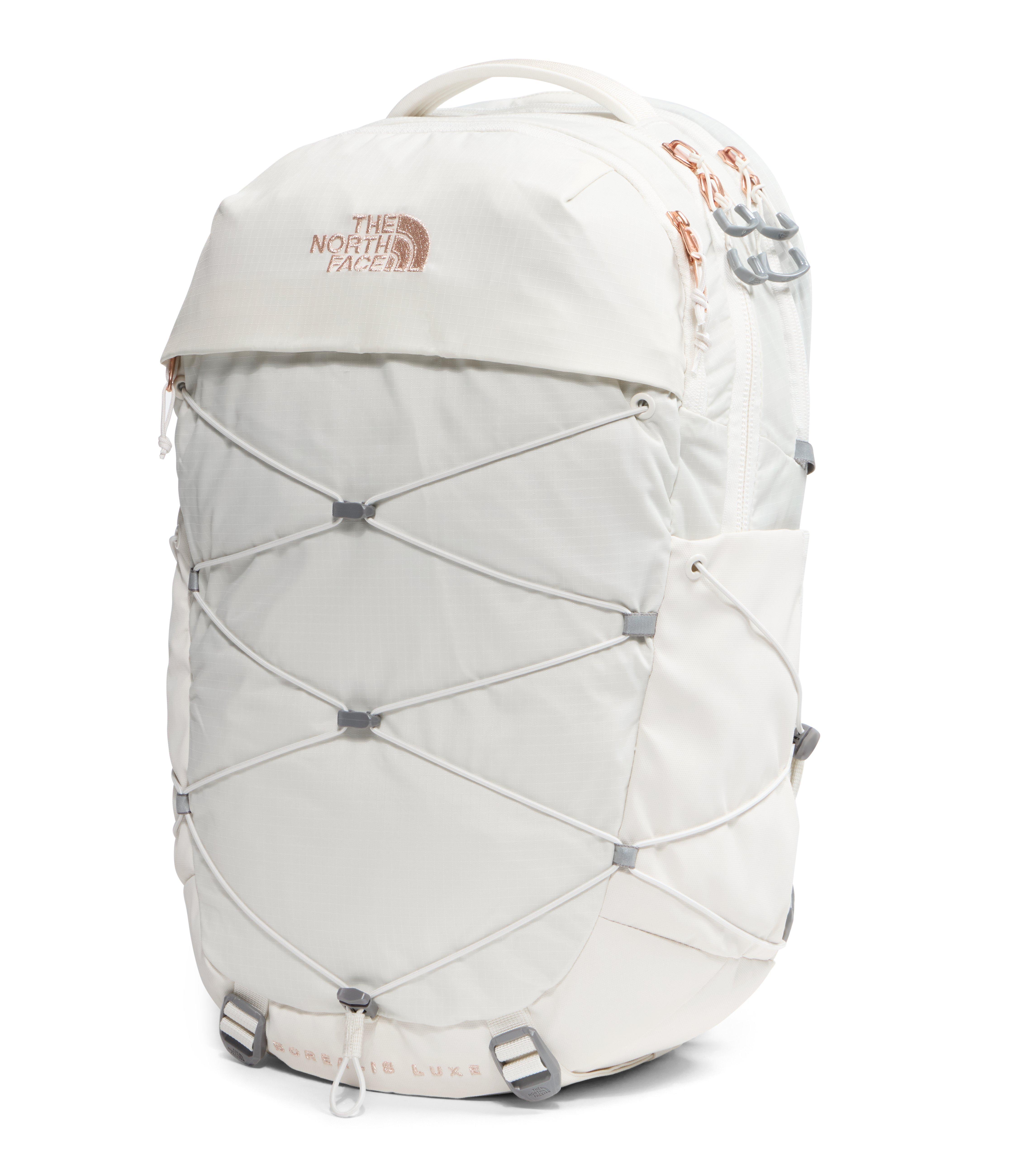 The North Face Borealis Luxe Backpack - White/Lt Coral - WHITE/LT CORAL Thumbnail View 3