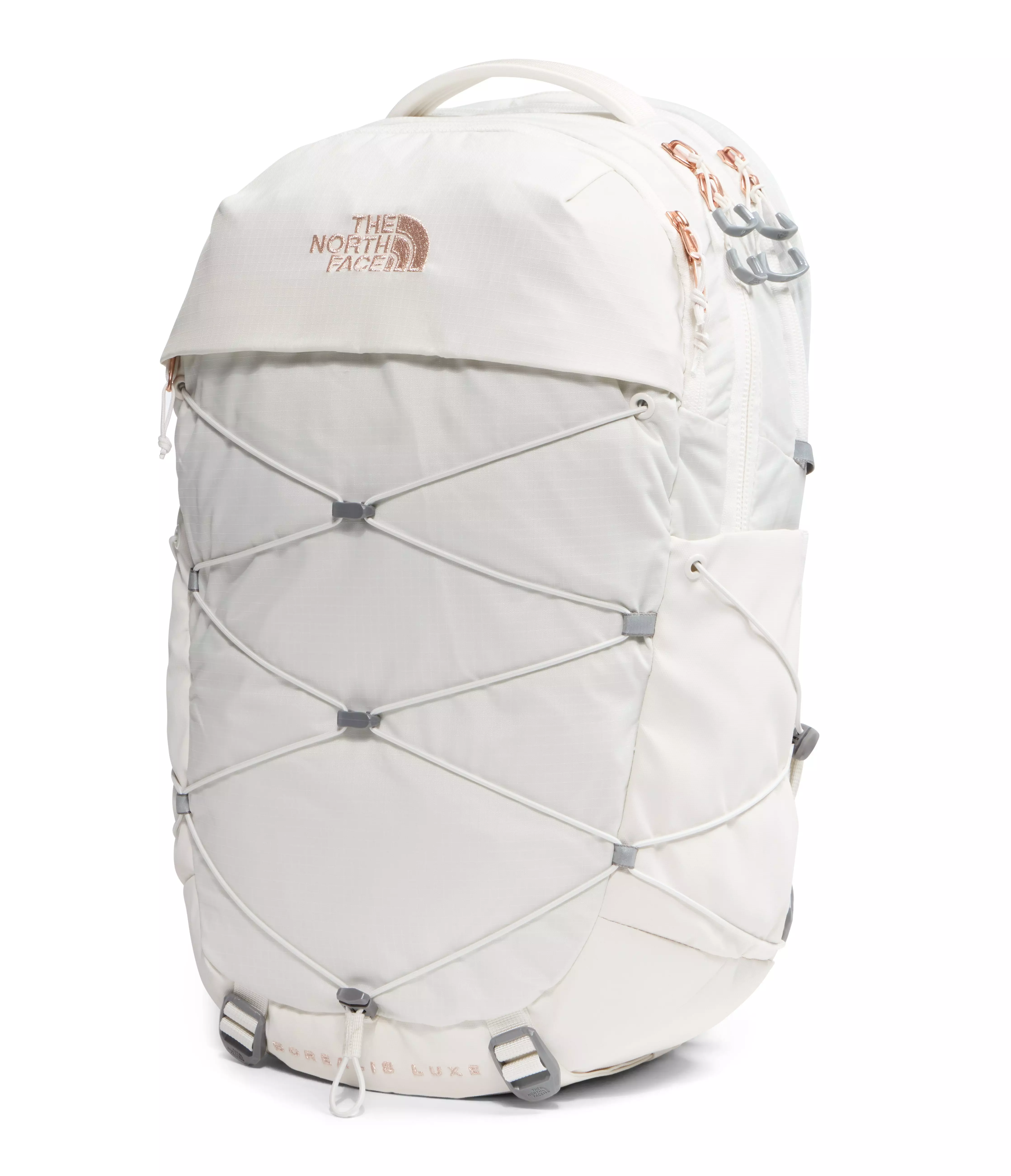 The North Face Borealis Luxe Backpack - White/Lt Coral - WHITE/LT CORAL