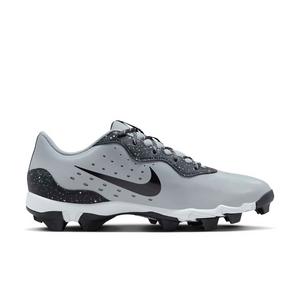 Nike Alpha Huarache 4 Keystone "Wolf Grey/White/Dark Smoke Grey" Men's Baseball Cleat