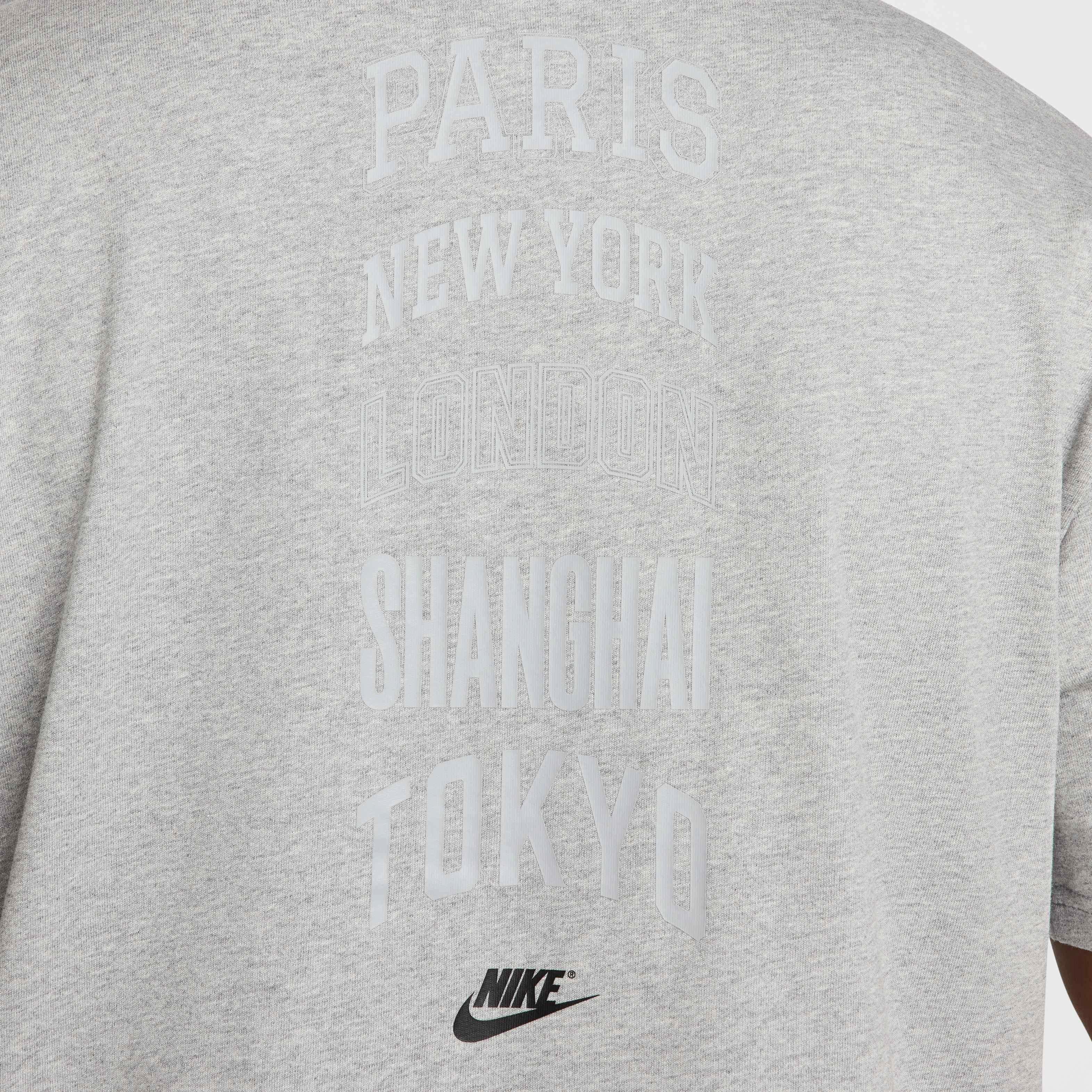 Nike Air Men's Sportswear Max90 SP25 2 T-Shirt - GREY Thumbnail View 5