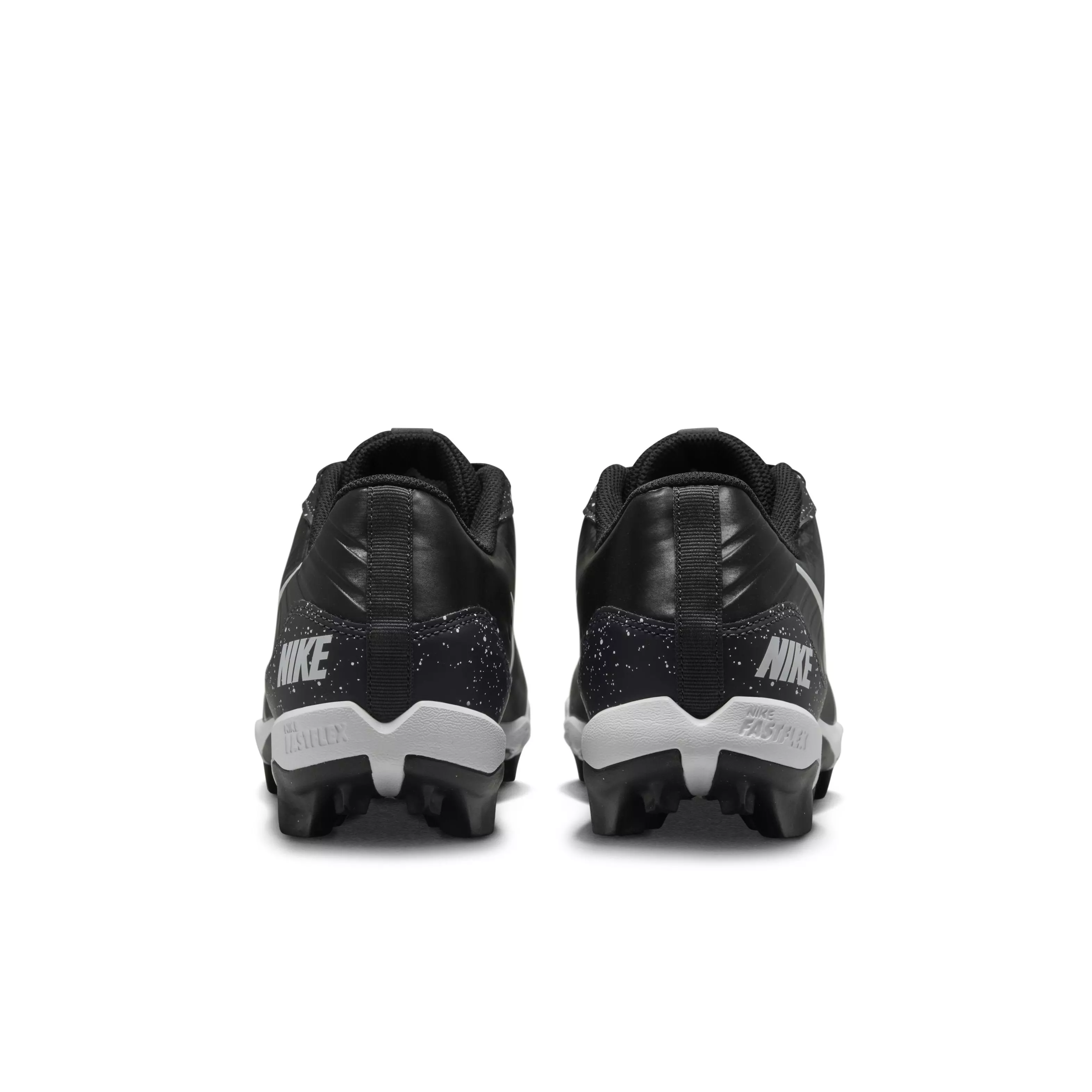 Nike Alpha Huarache 4 Keystone "Black/Dark Smoke Grey/White" Men's Baseball Cleat - BLACK/DK GREY/WHITE