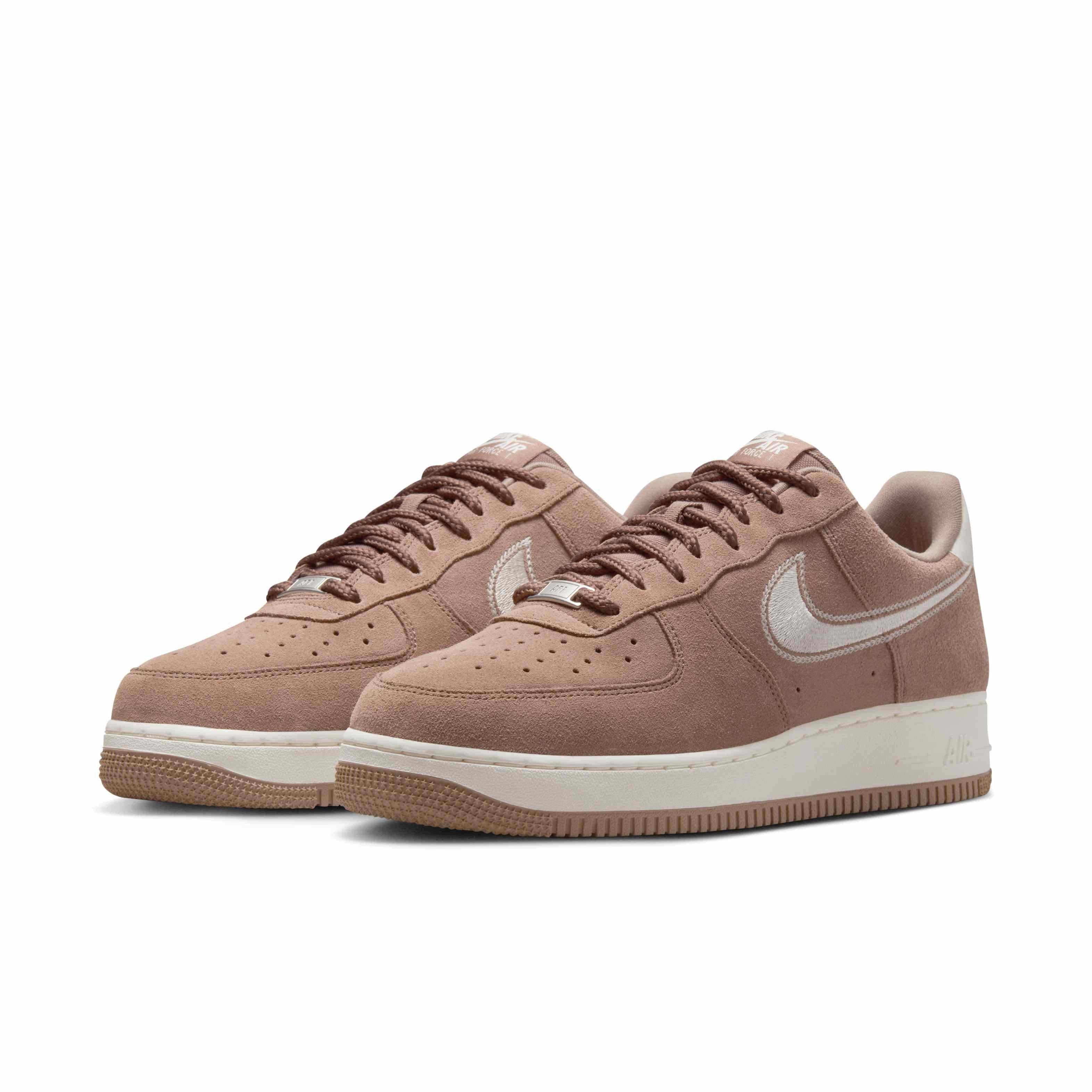 Nike Air Force 1 '07 LV8 "Mink Brown/Sail" Men's Shoe - BROWN/SAIL Thumbnail View 3