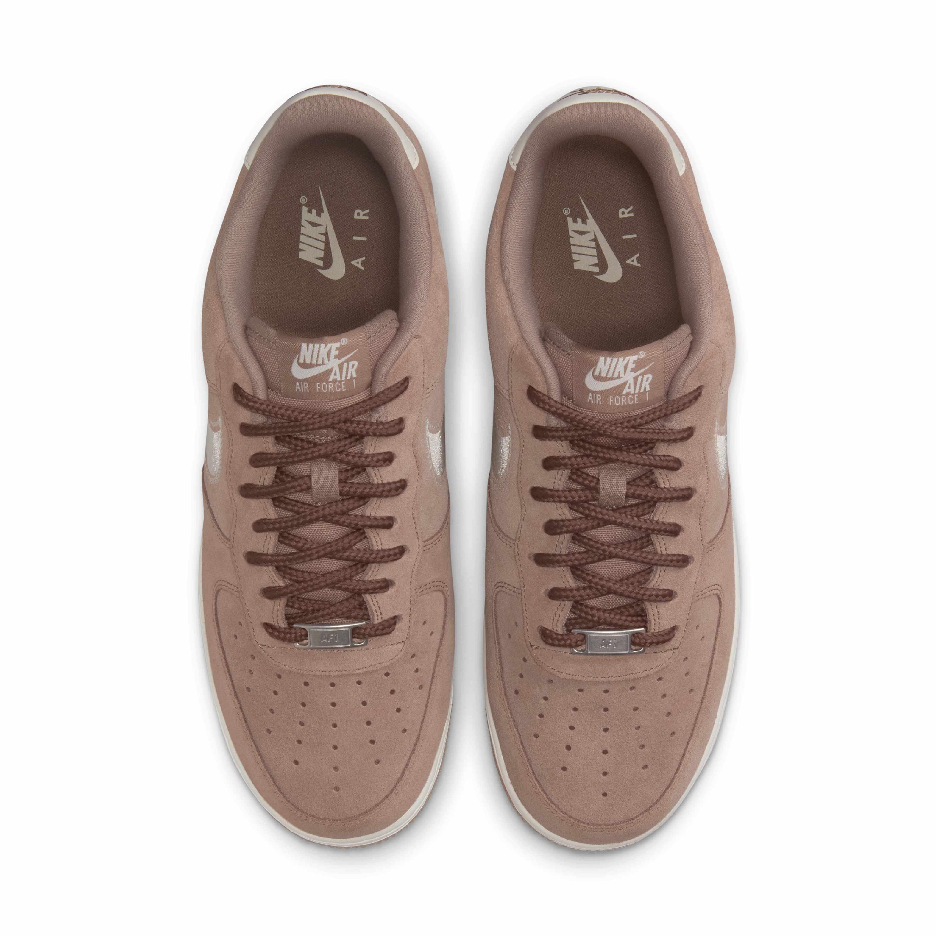Nike Air Force 1 '07 LV8 "Mink Brown/Sail" Men's Shoe - BROWN/SAIL Thumbnail View 4