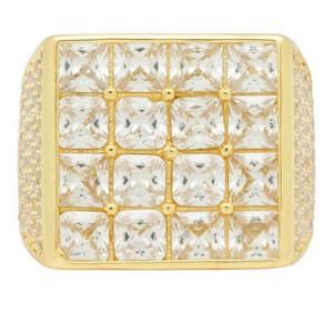 King Ice Biggie Ring - Gold - GOLD