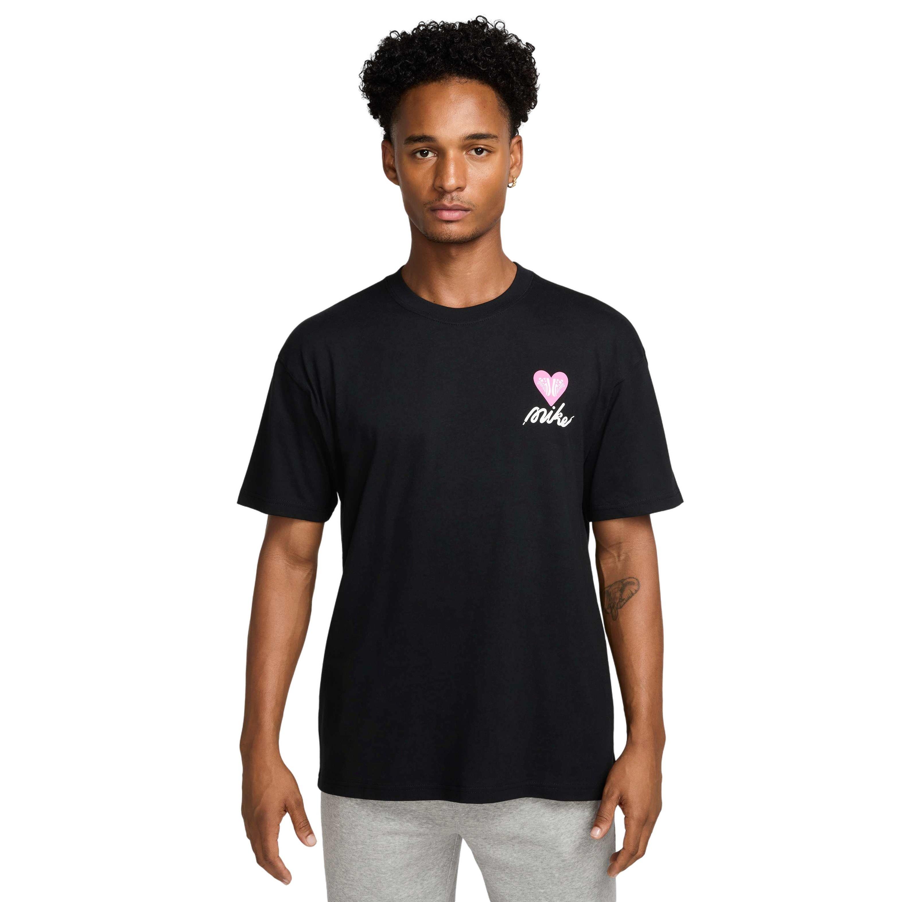 Nike Unisex Sportswear Max90 OC V-Day T-Shirt - BLACK Thumbnail View 1