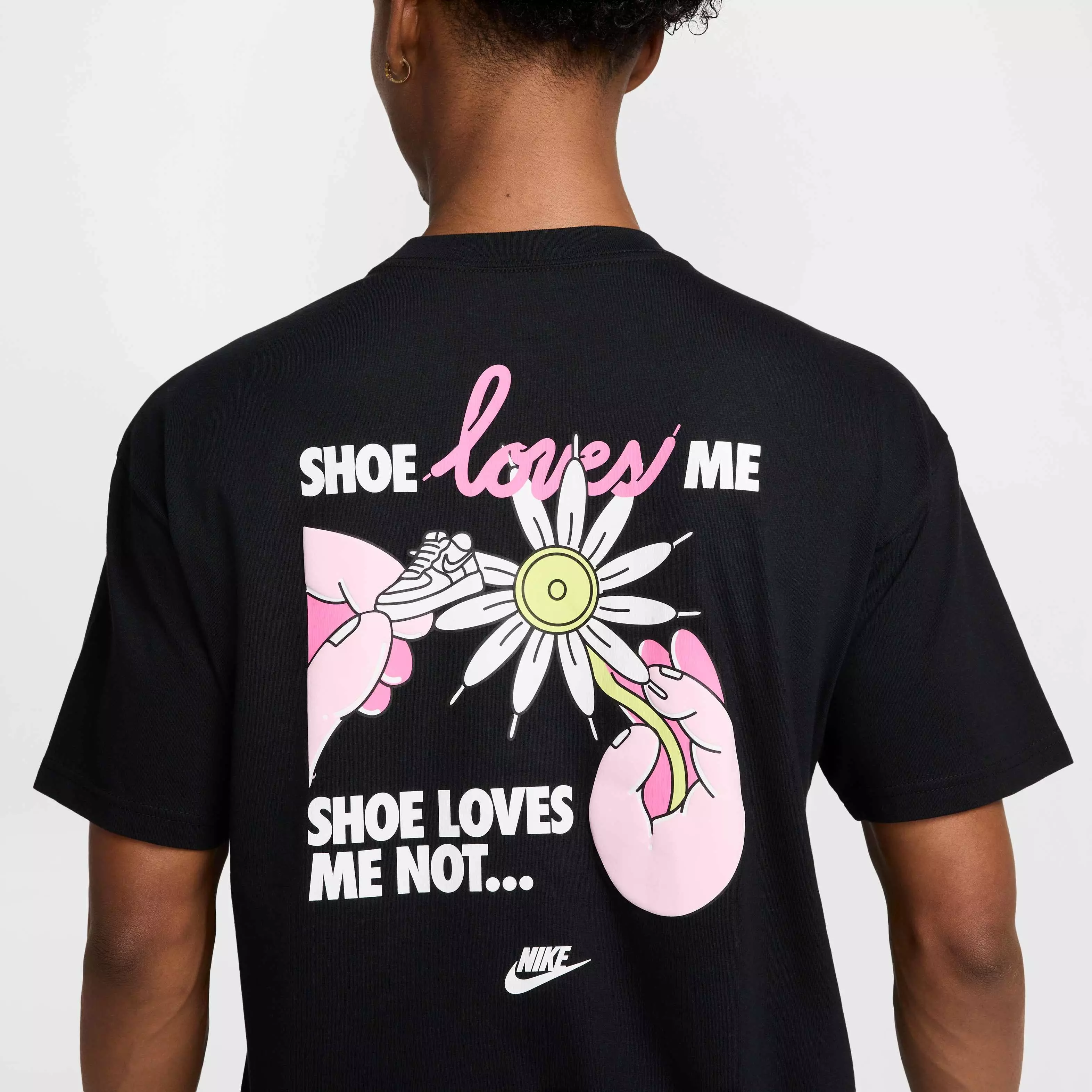 Nike Unisex Sportswear Max90 OC V-Day T-Shirt - BLACK