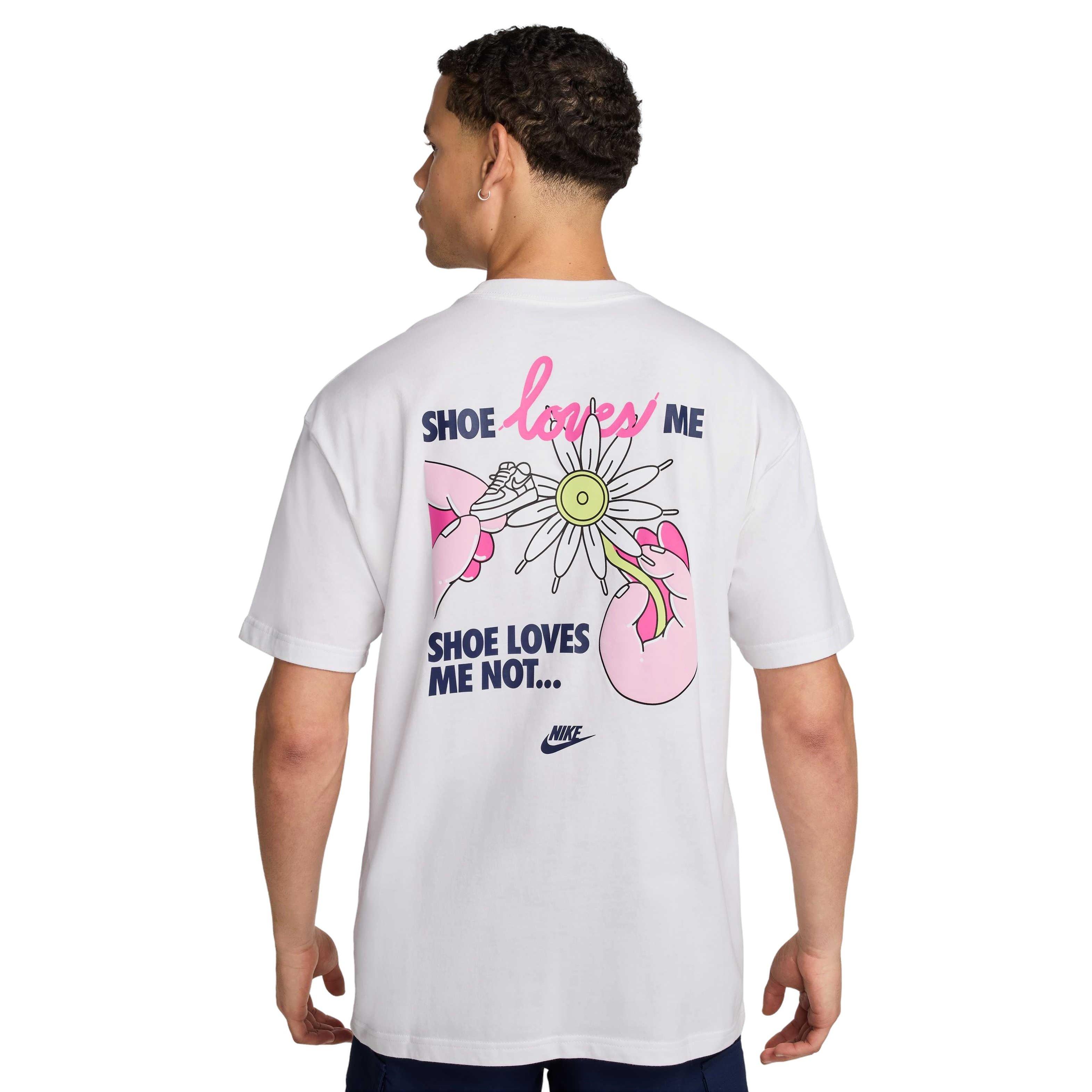 Nike Unisex Sportswear Max90 OC V-Day T-Shirt - WHITE Thumbnail View 2