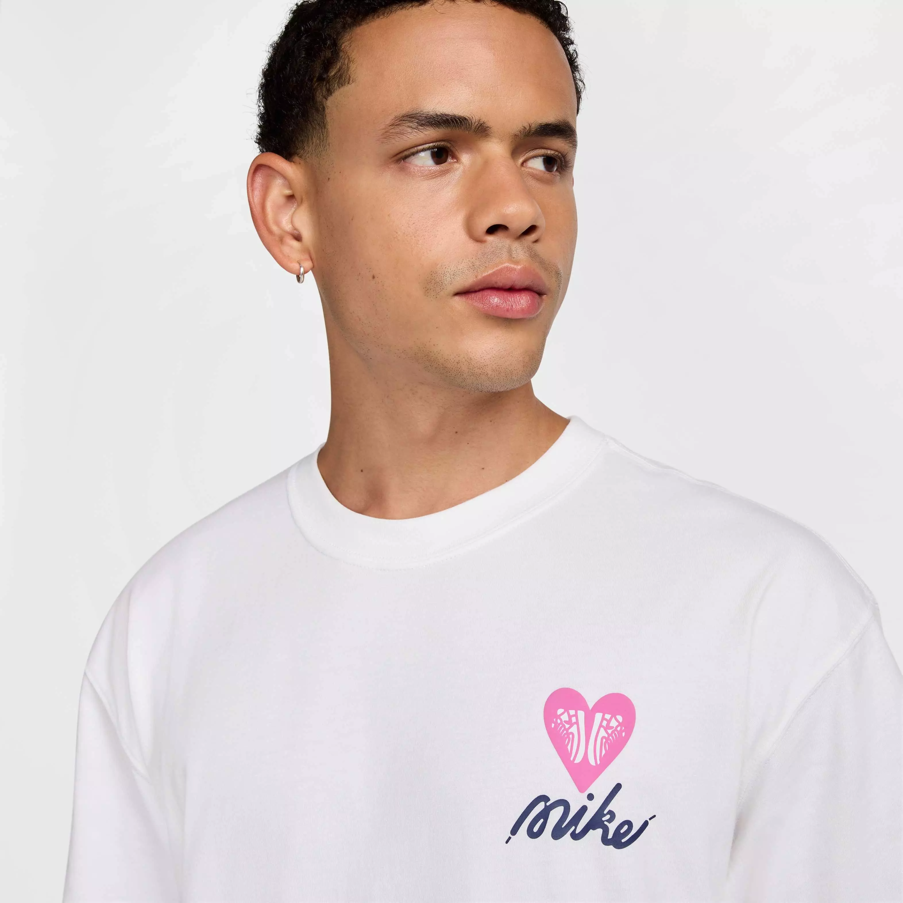 Nike Unisex Sportswear Max90 OC V-Day T-Shirt - WHITE