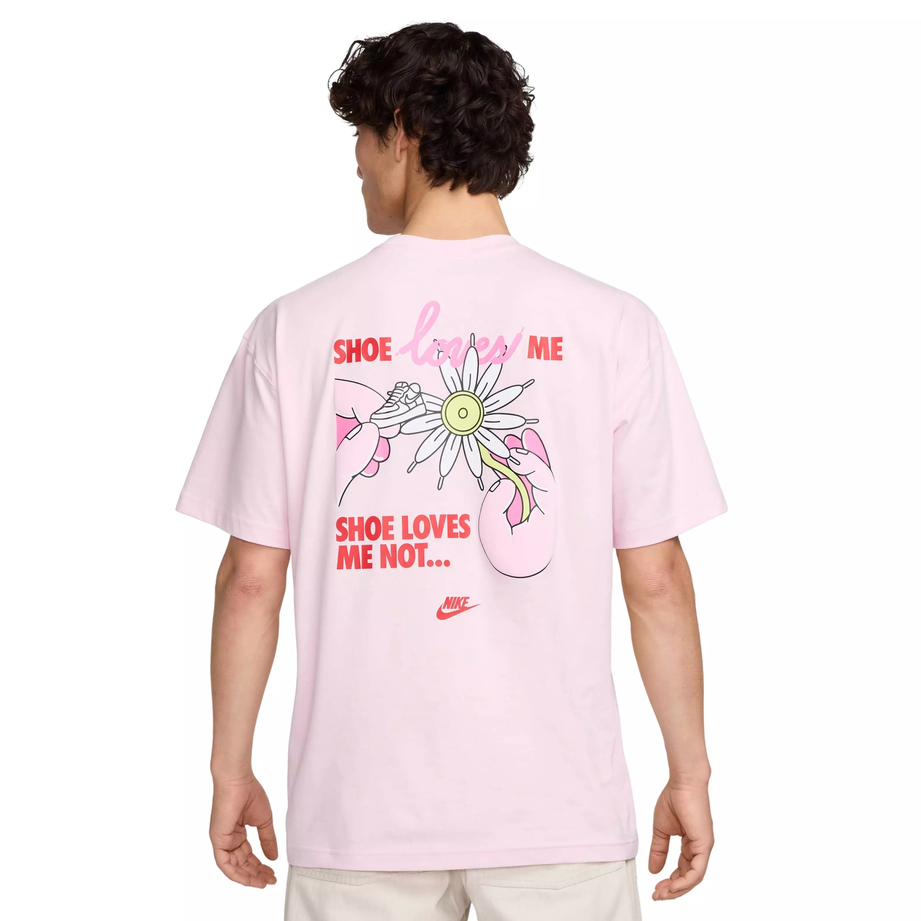 Nike Unisex Sportswear Max90 OC V-Day T-Shirt - PINK