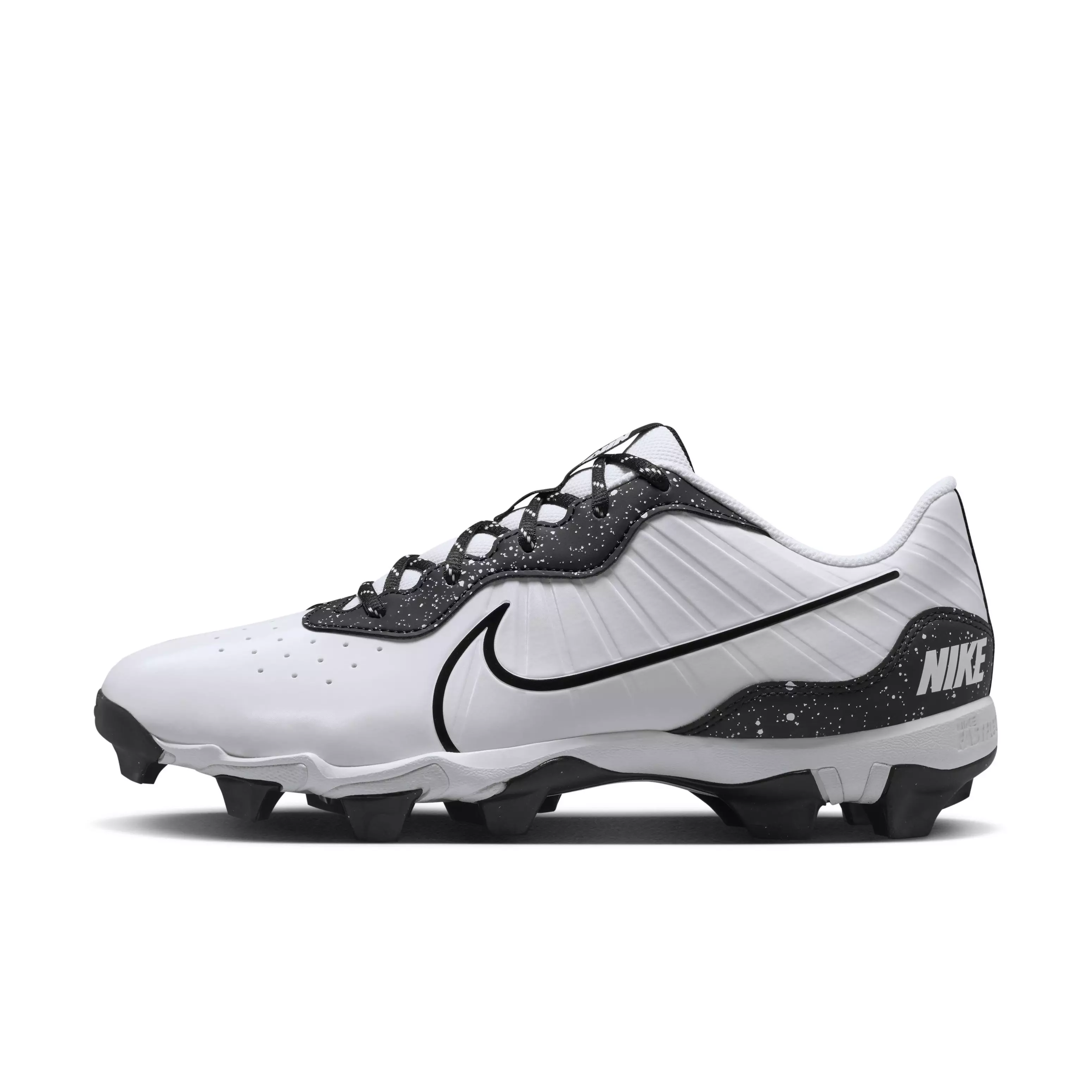 Nike Alpha Huarache 4 Keystone "White/Black" Men's Baseball Cleat - WHITE/BLACK