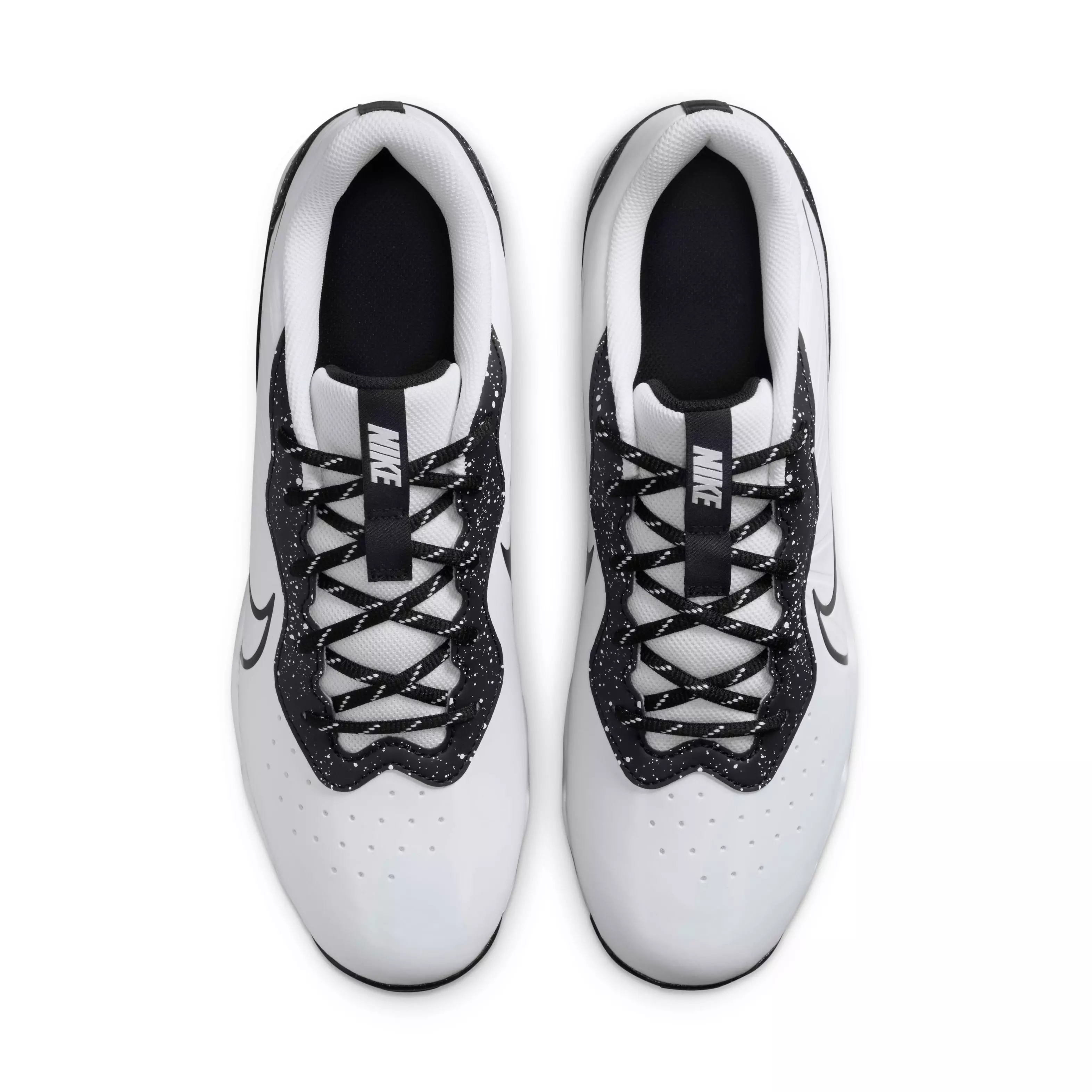 Nike Alpha Huarache 4 Keystone "White/Black" Men's Baseball Cleat - WHITE/BLACK