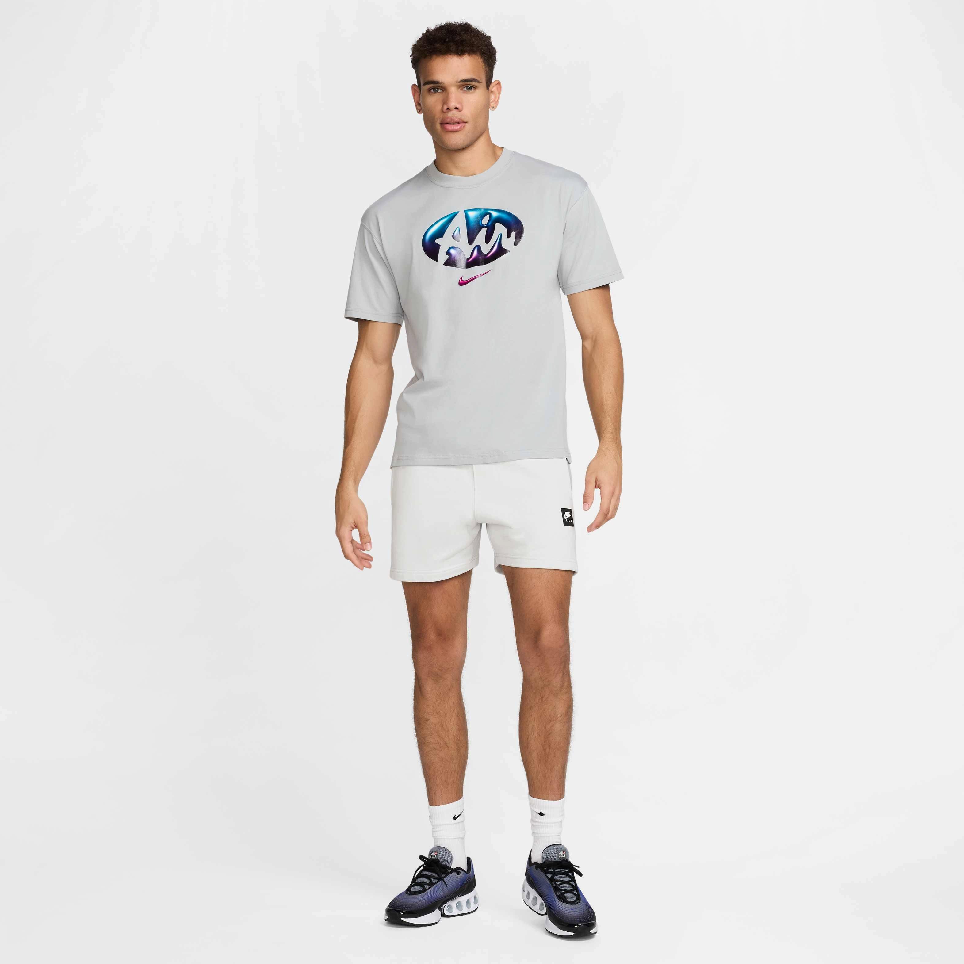 Nike Unisex Sportswear Max90 OC Airmax Day T-Shirt -Grey