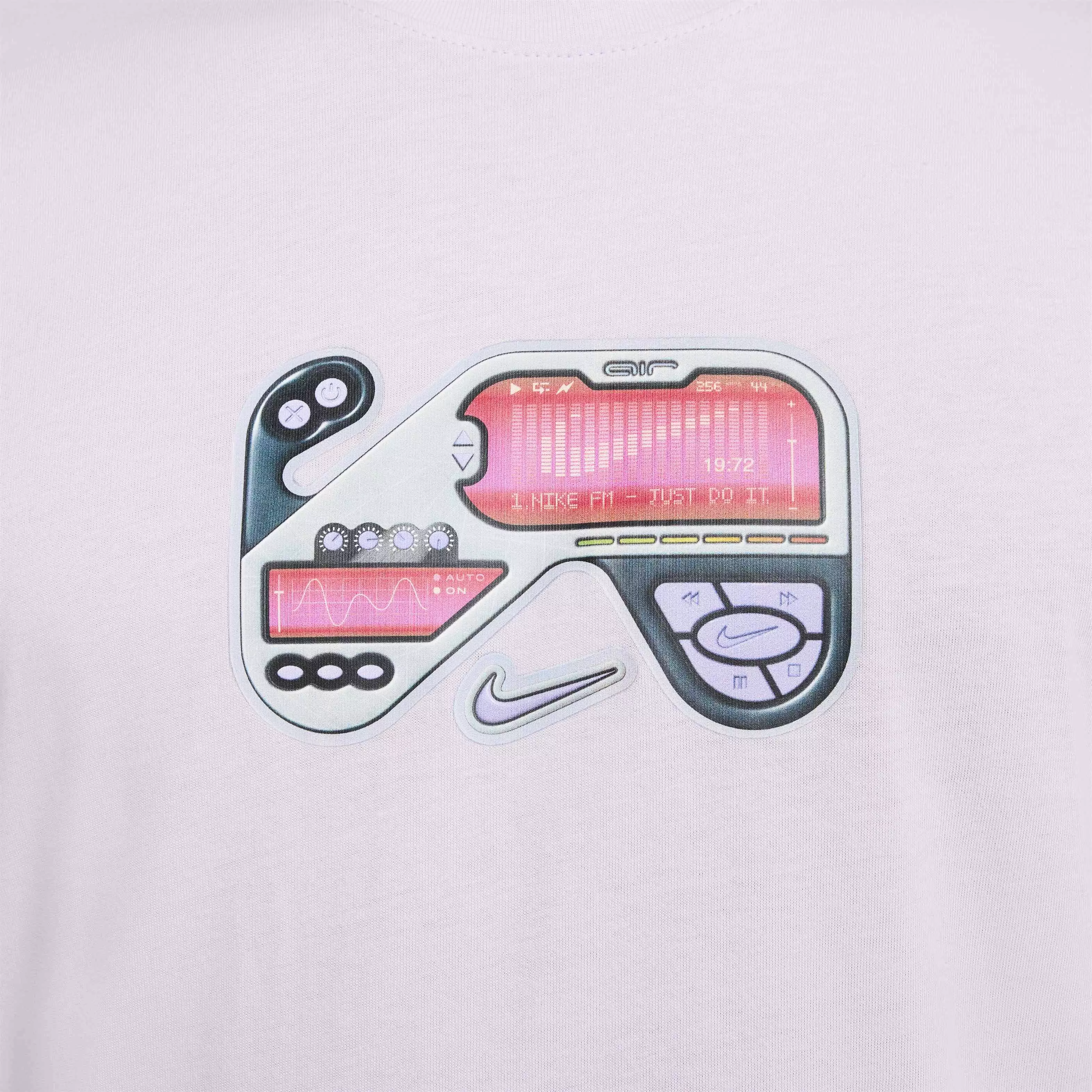 Nike Unisex Sportswear Long-Sleeve OC Mixtape T-Shirt - Purple - PURPLE