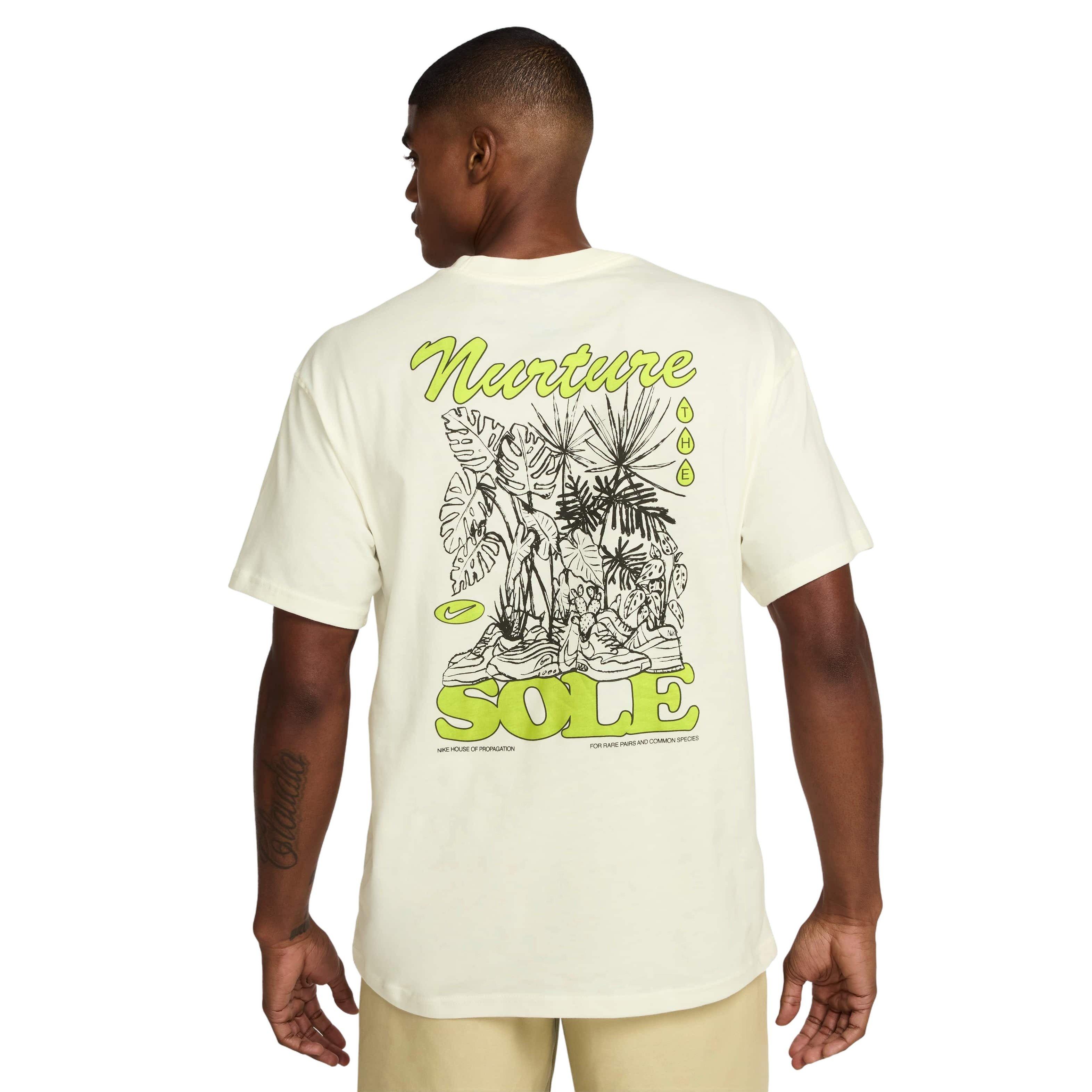 Nike Unisex Sportswear Max90 OC Blooming T-Shirt - WHITE Thumbnail View 2